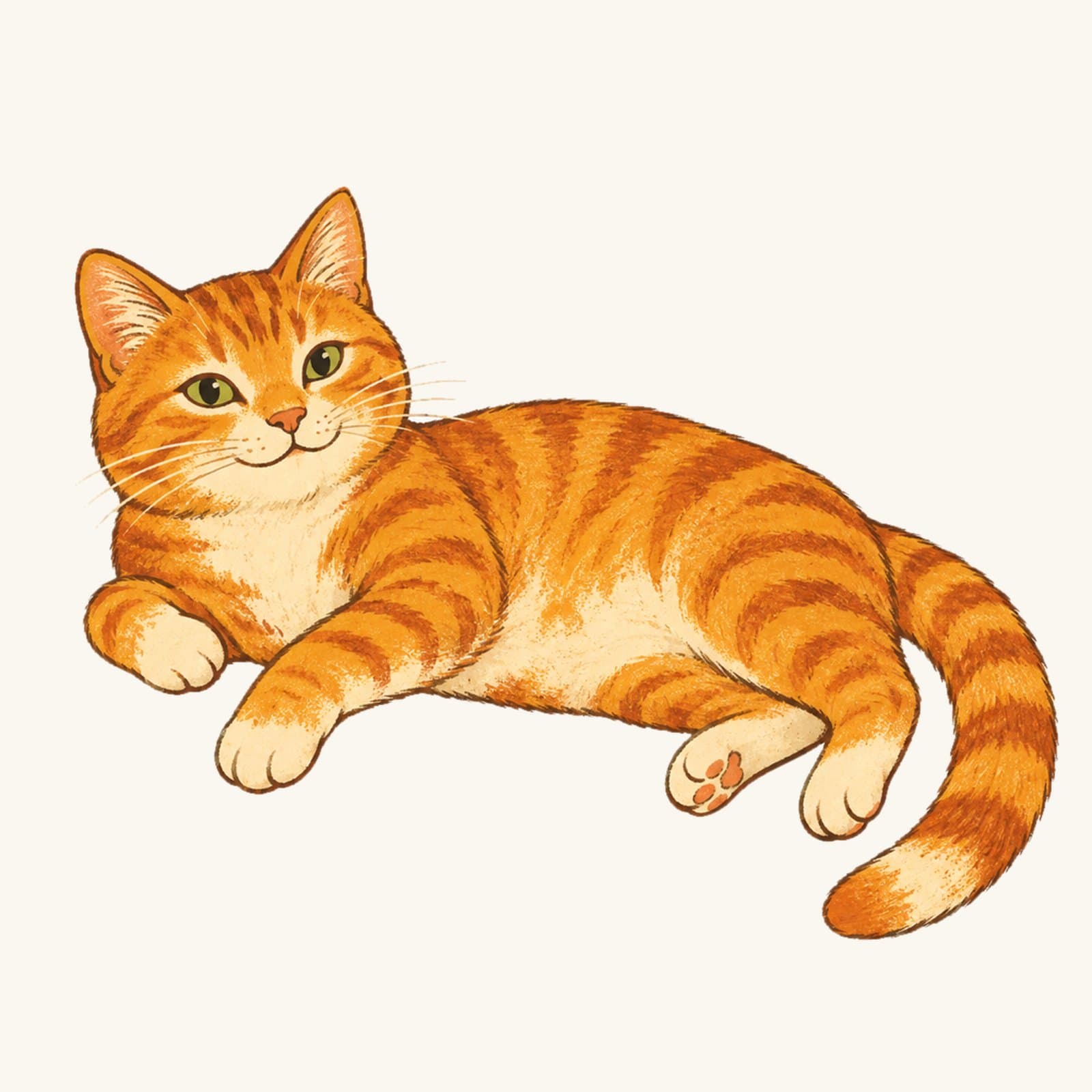 Retro Cat Illustrations | Transparent PNG Clip Art preview