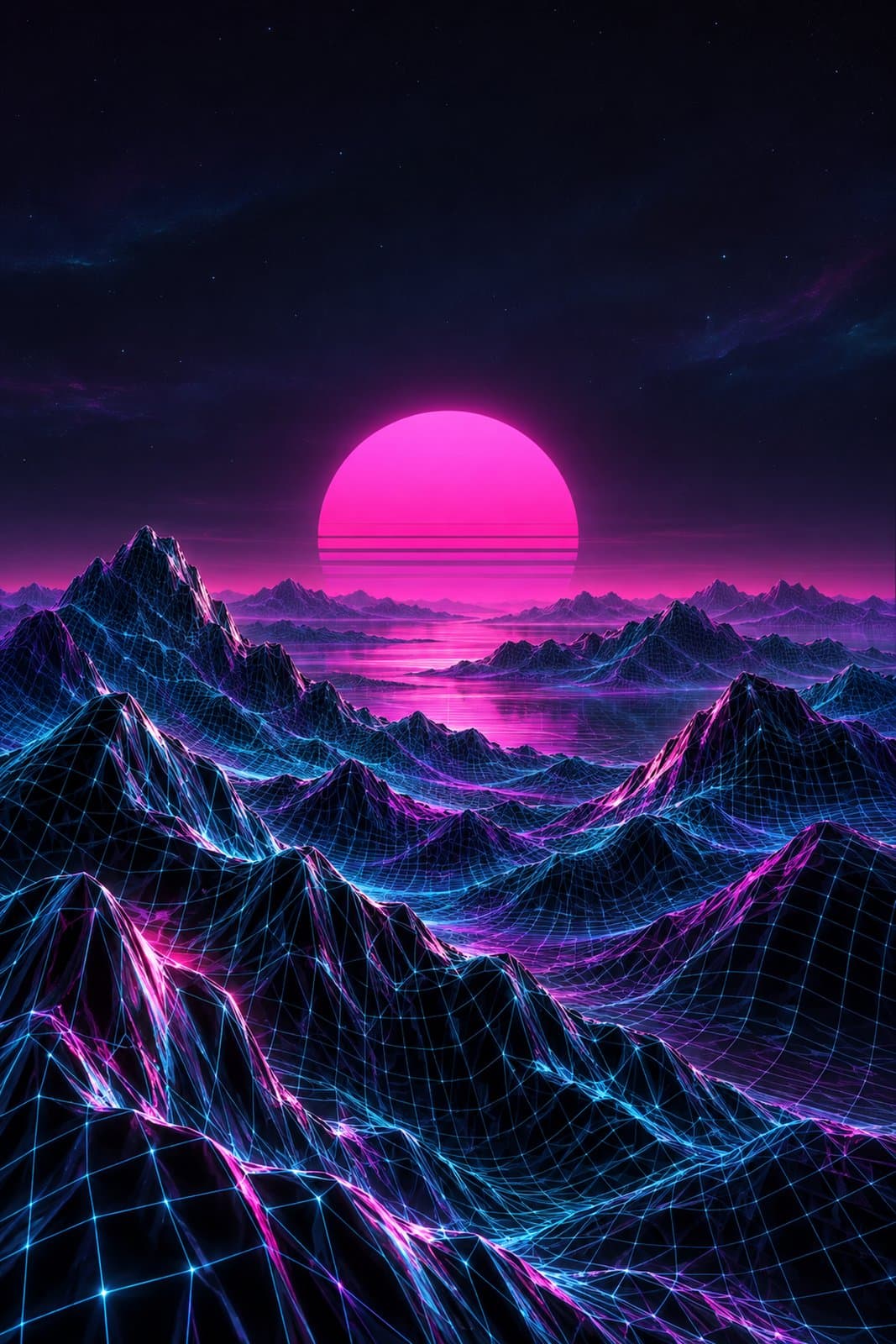 Cyber iPhone Wallpaper Pack preview