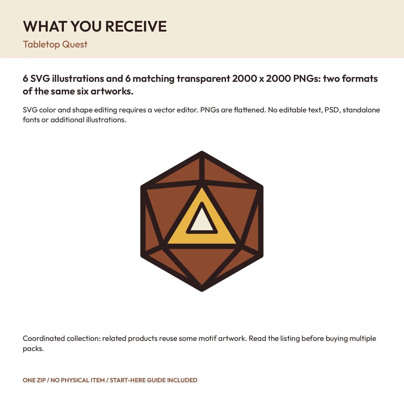 Tabletop Quest - 6 Color Illustrations, preview 2 of 2