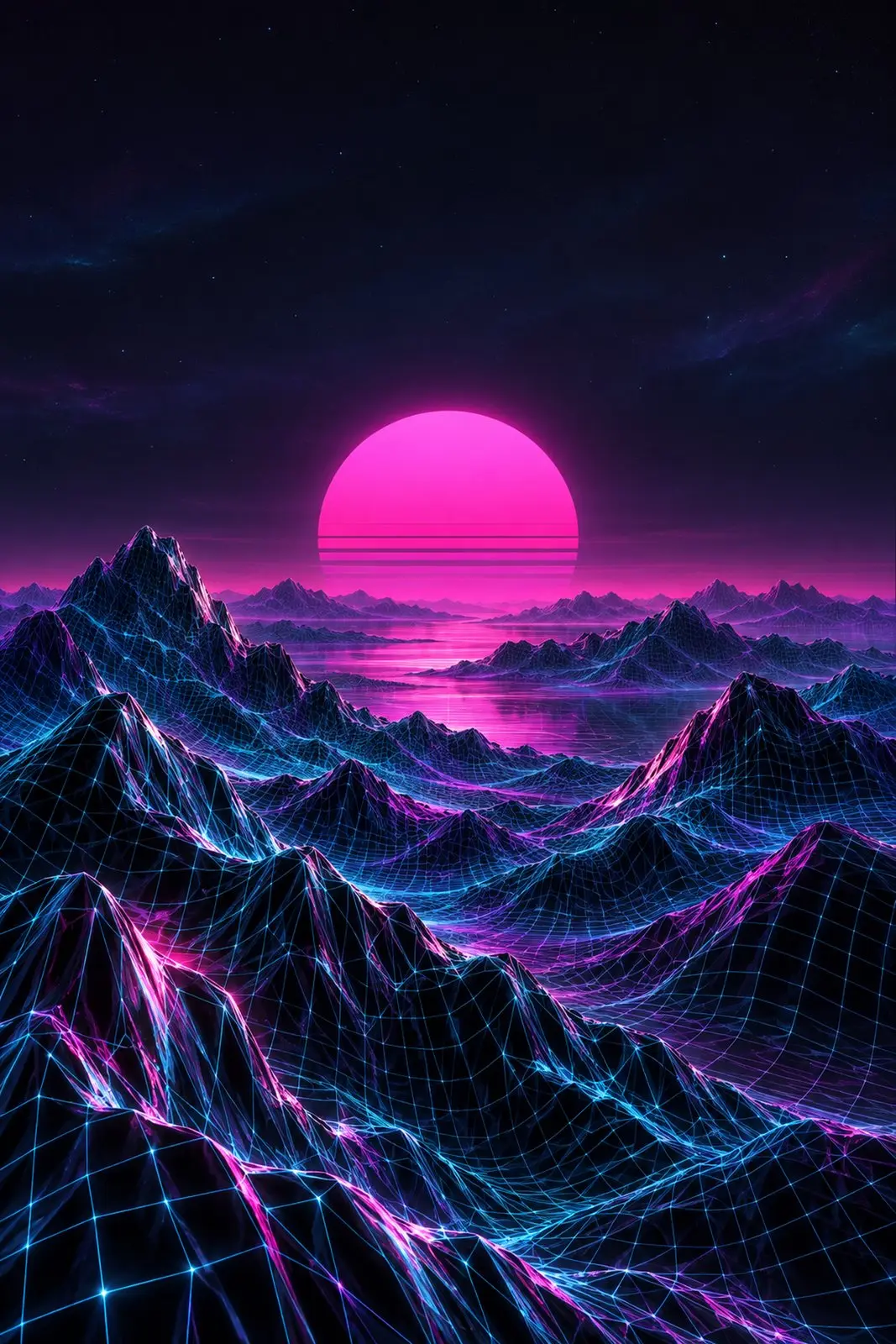 Cyber iPhone Wallpaper Pack preview