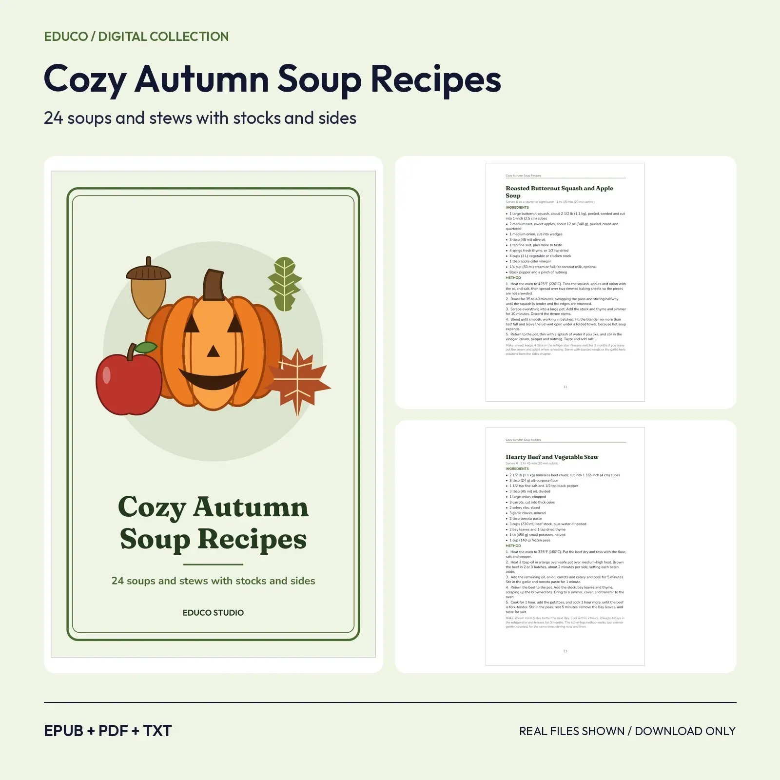 Cozy Autumn Soup Recipes preview