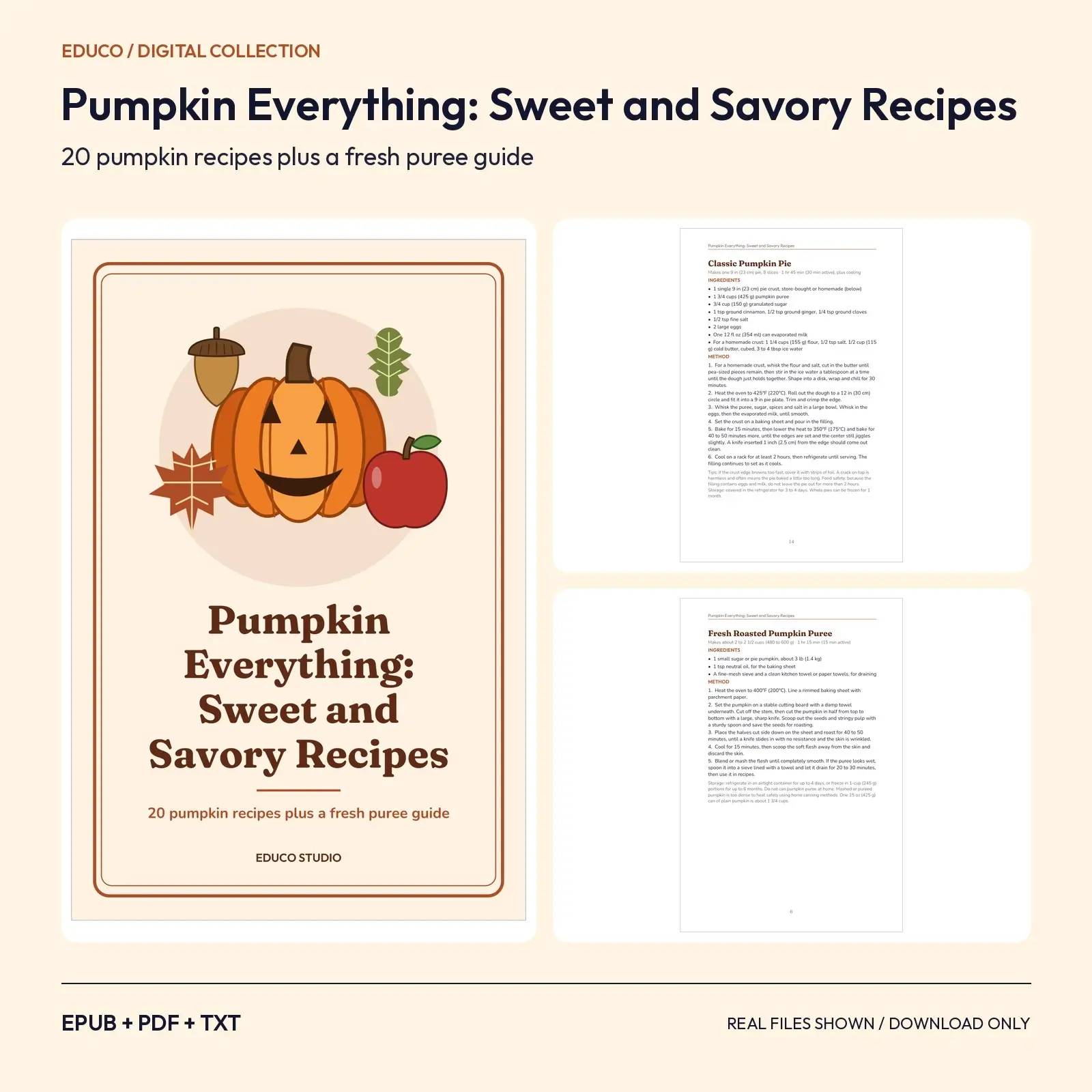 Pumpkin Everything: Sweet and Savory Recipes preview
