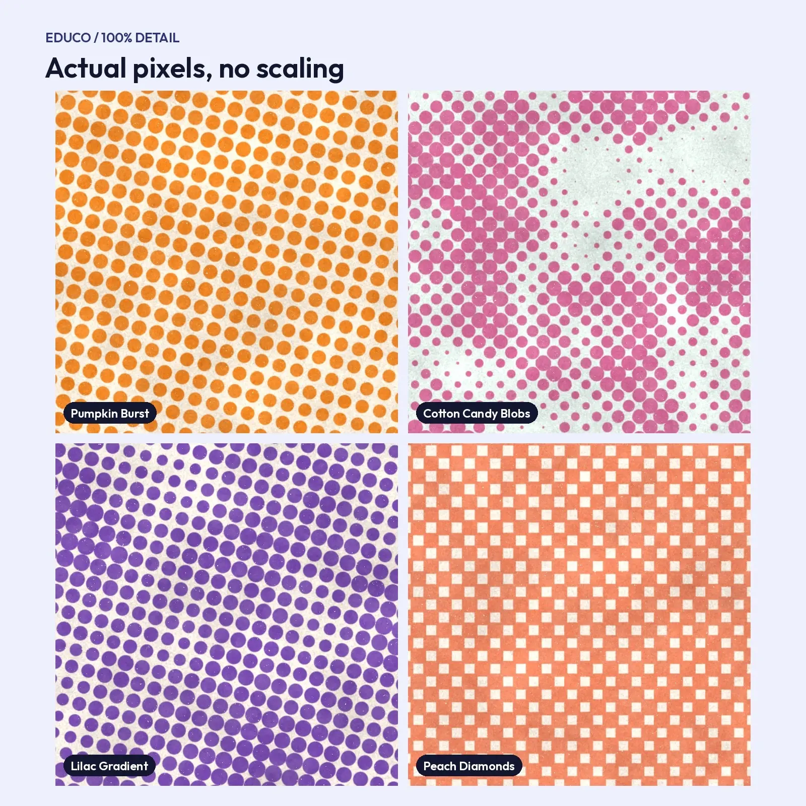 Candy Dot Halftone Textures - 8 Pastel and Pumpkin Print Backgrounds, 4096px, preview 3 of 4