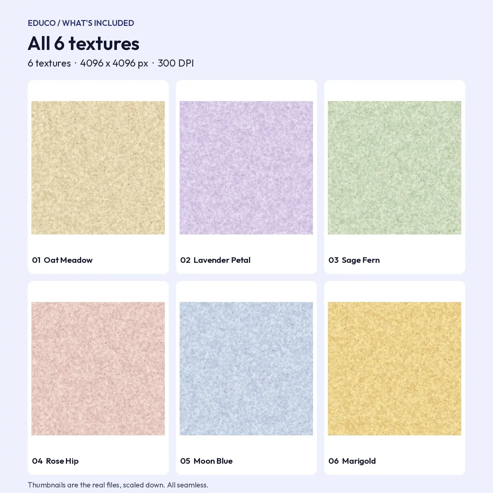 Handmade Herb-Fleck Paper Textures - 6 Seamless Botanical Paper Backgrounds, preview 2 of 4