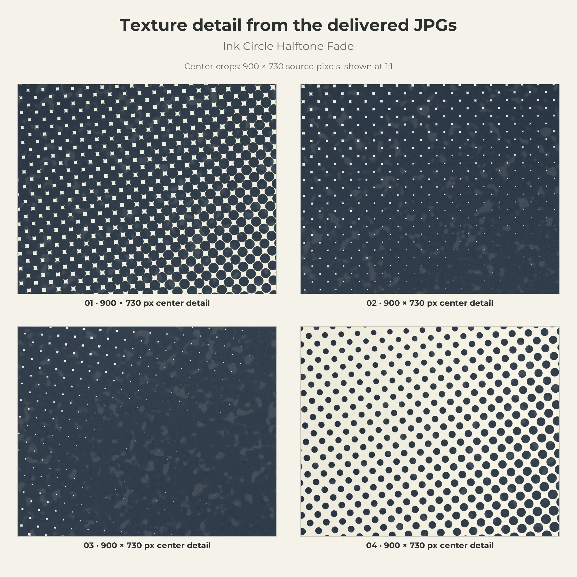 Ink Circle Halftone Fade Texture Pack - 4 JPG, preview 2 of 2