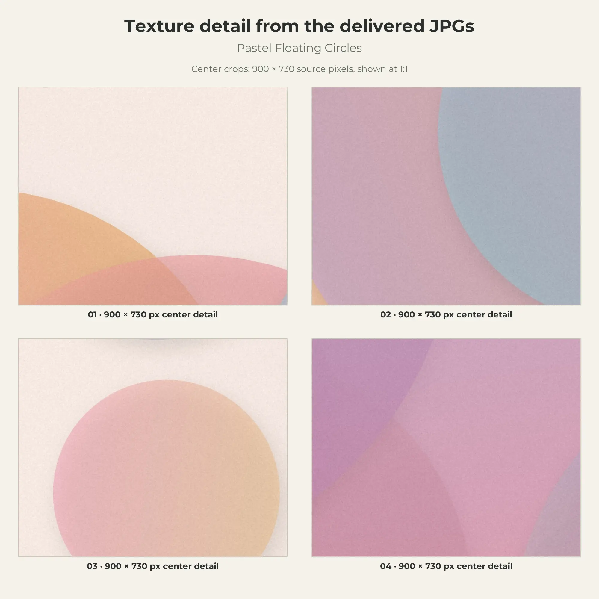 Pastel Floating Circles Texture Pack - 4 JPG, preview 2 of 2
