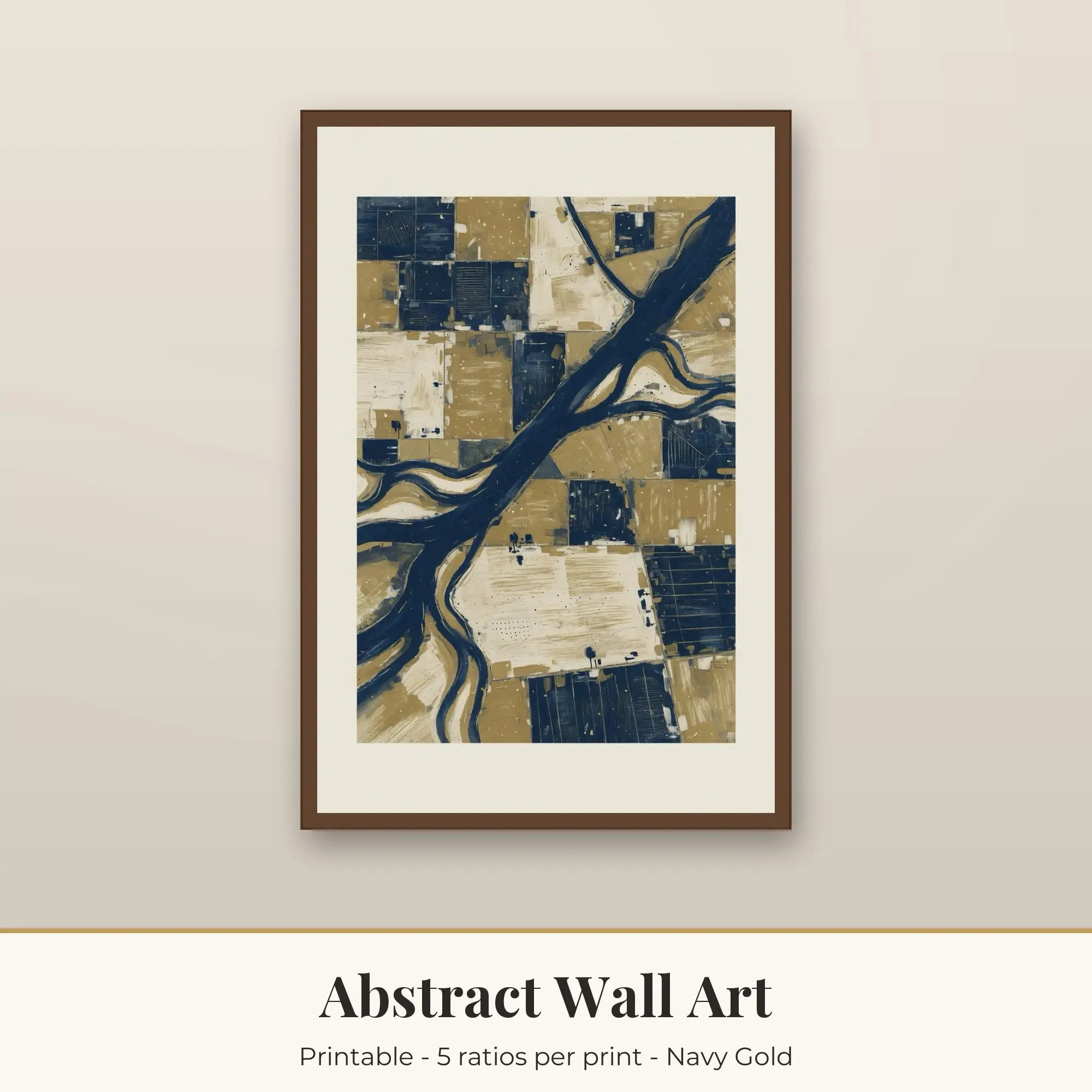 Terrain Abstract Prints Print, Printable Wall Art preview