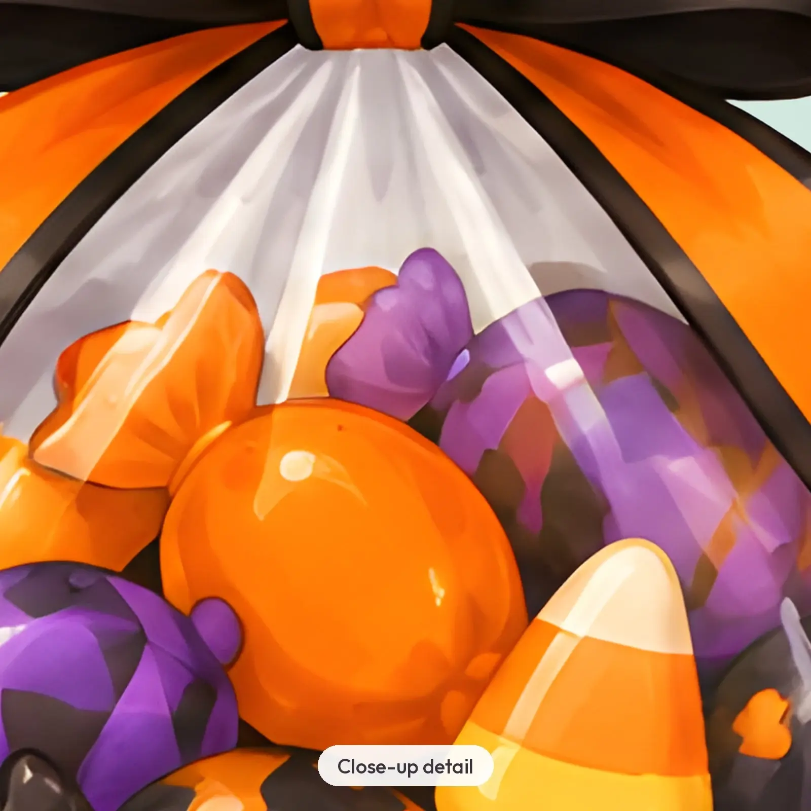 Candy Corn and Halloween Sweets Clip Art – 16 Flat Cute PNG Treats, preview 3 of 4