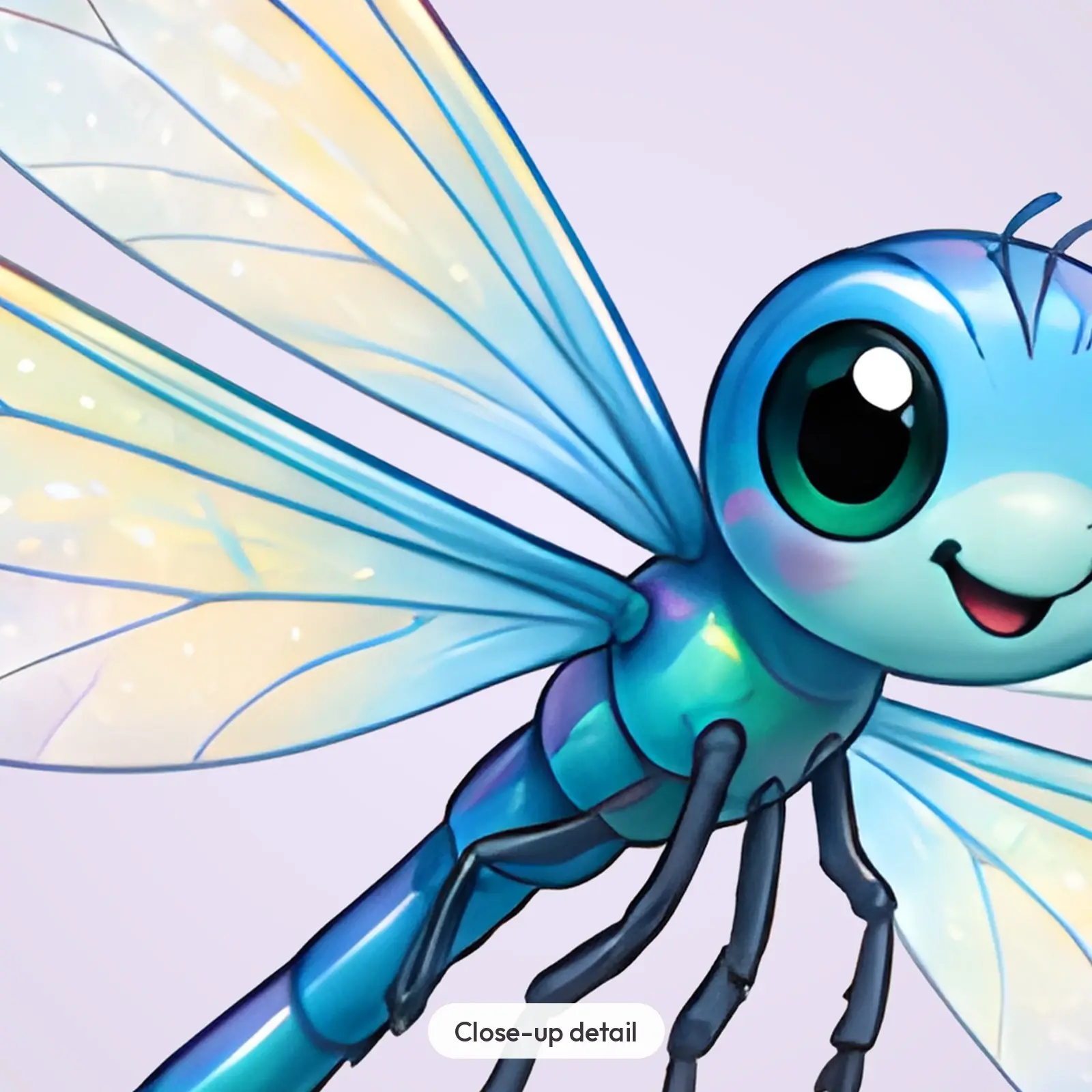 Friendly Fall Insects Clip Art – 12 Flat Cute Bugs and Butterflies, preview 3 of 4