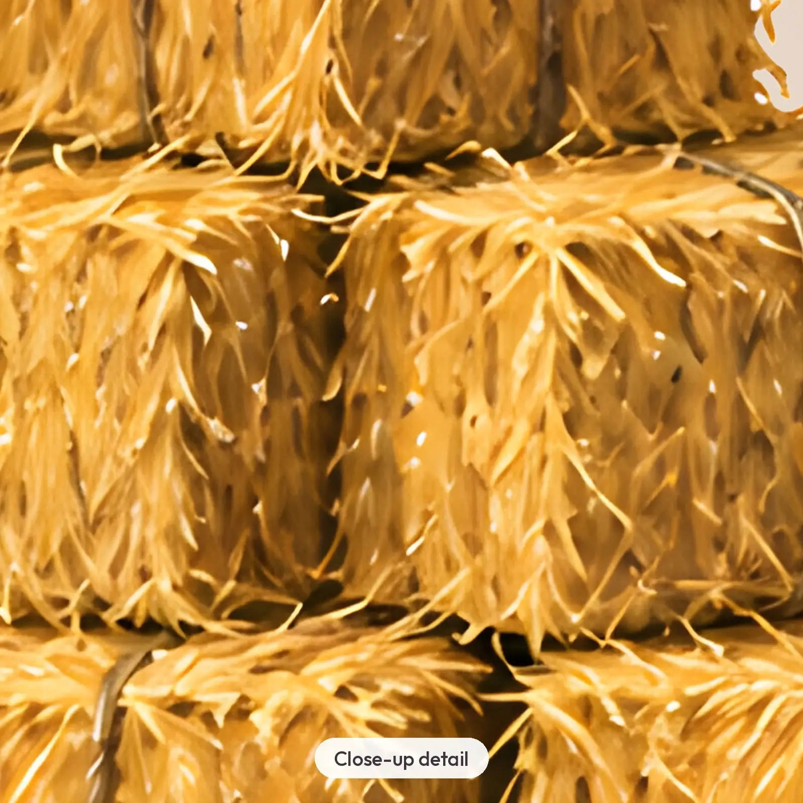 Farm Stand Harvest Clip Art – 12 Gouache Hay Bales, Crates and Wagons, preview 3 of 4