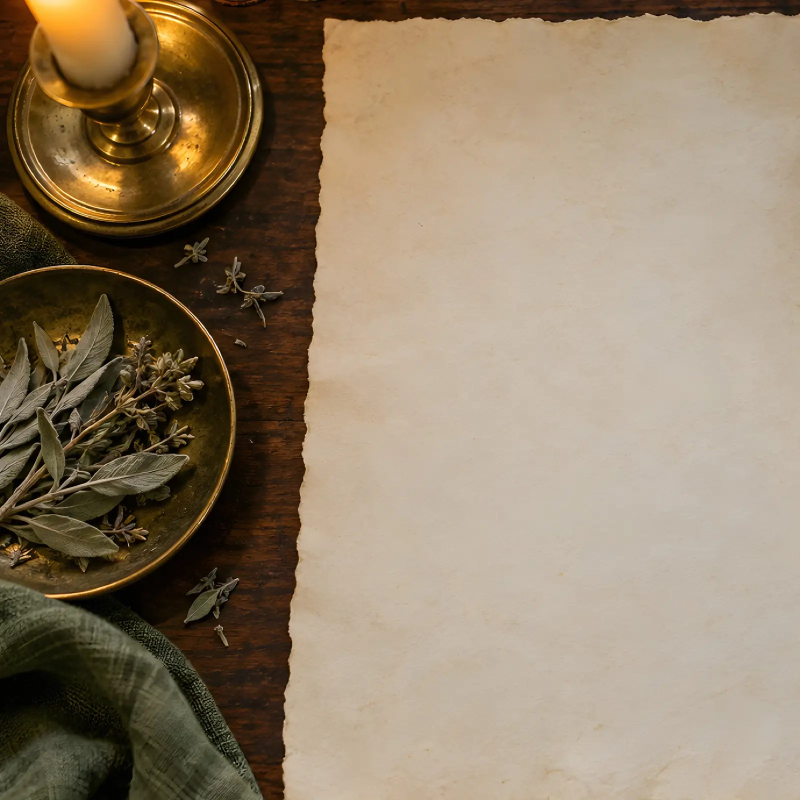 Witch Writing Desk With Copy Space Stock Images - 4 Digital High-Res JPG + WebP Photos preview