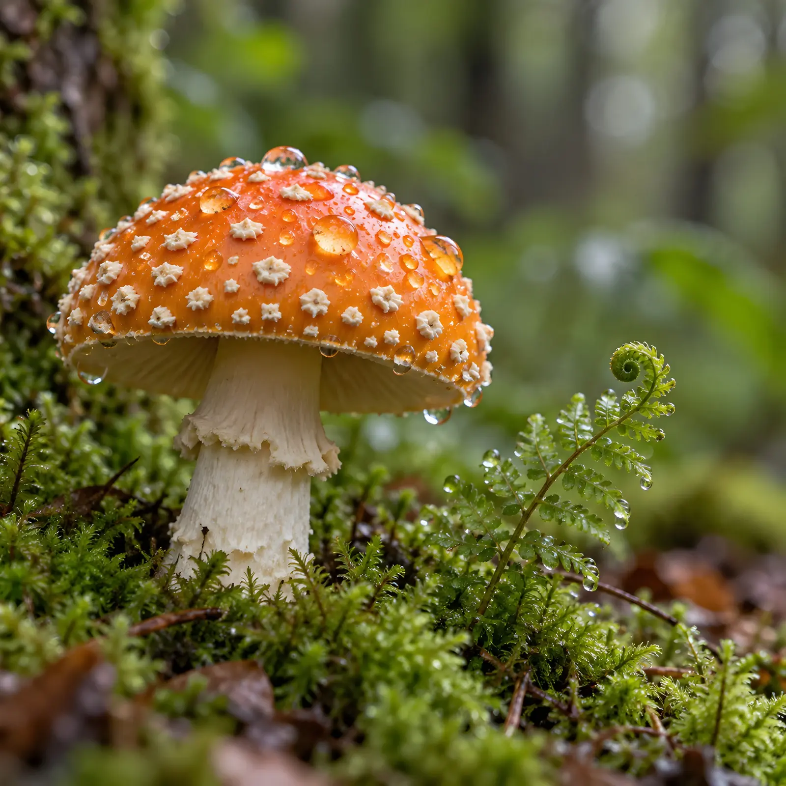 Forest Floor Mushroom Foraging Stock Images - 4 Digitally Created High-Res JPG Photos, preview 1 of 3
