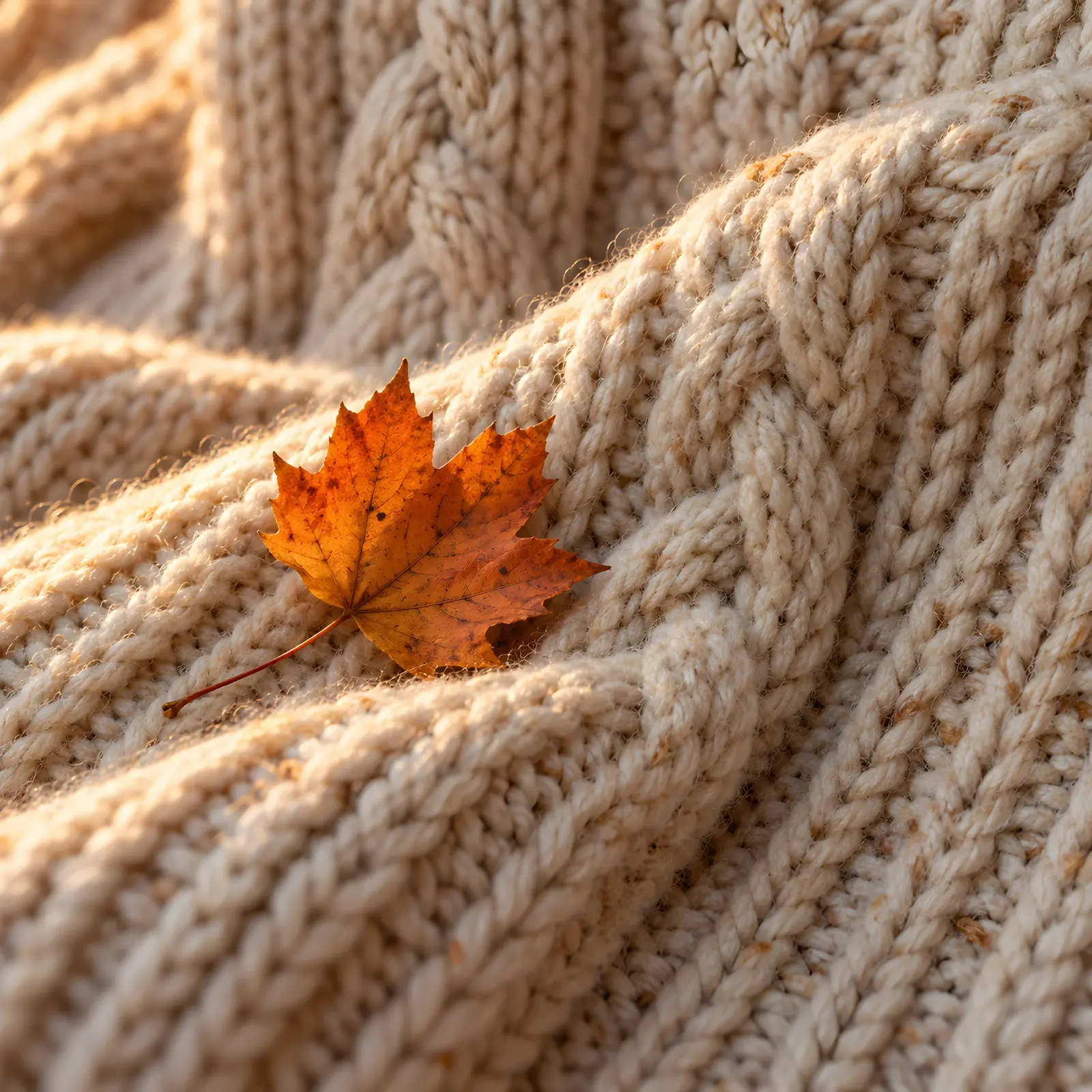 Cozy Knit and Wool Macro Texture Stock Images - 4 Digitally Created High-Res JPG and WebP Photos, preview 1 of 3
