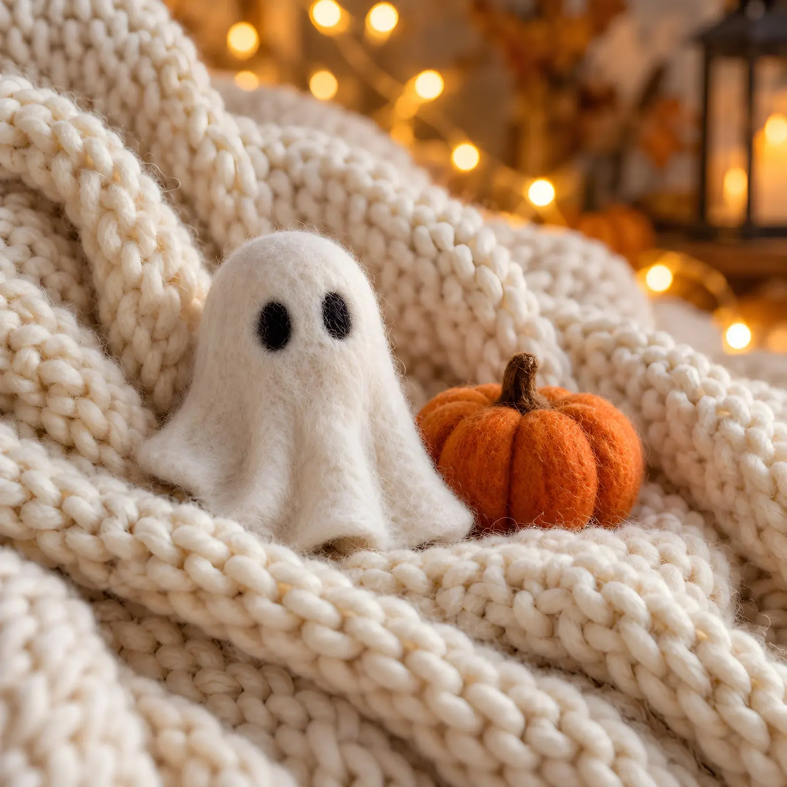 Cozy Kawaii Halloween Bedroom Nook Stock Images - 5 Digital High-Res JPG Photos preview