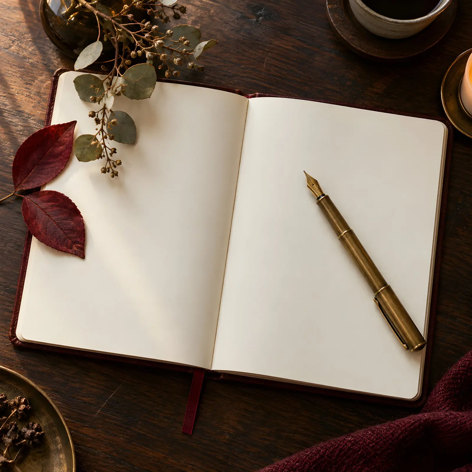 Dark Academia Halloween Desk Flat Lay Stock Images - 5 Digital AI JPG Photos preview