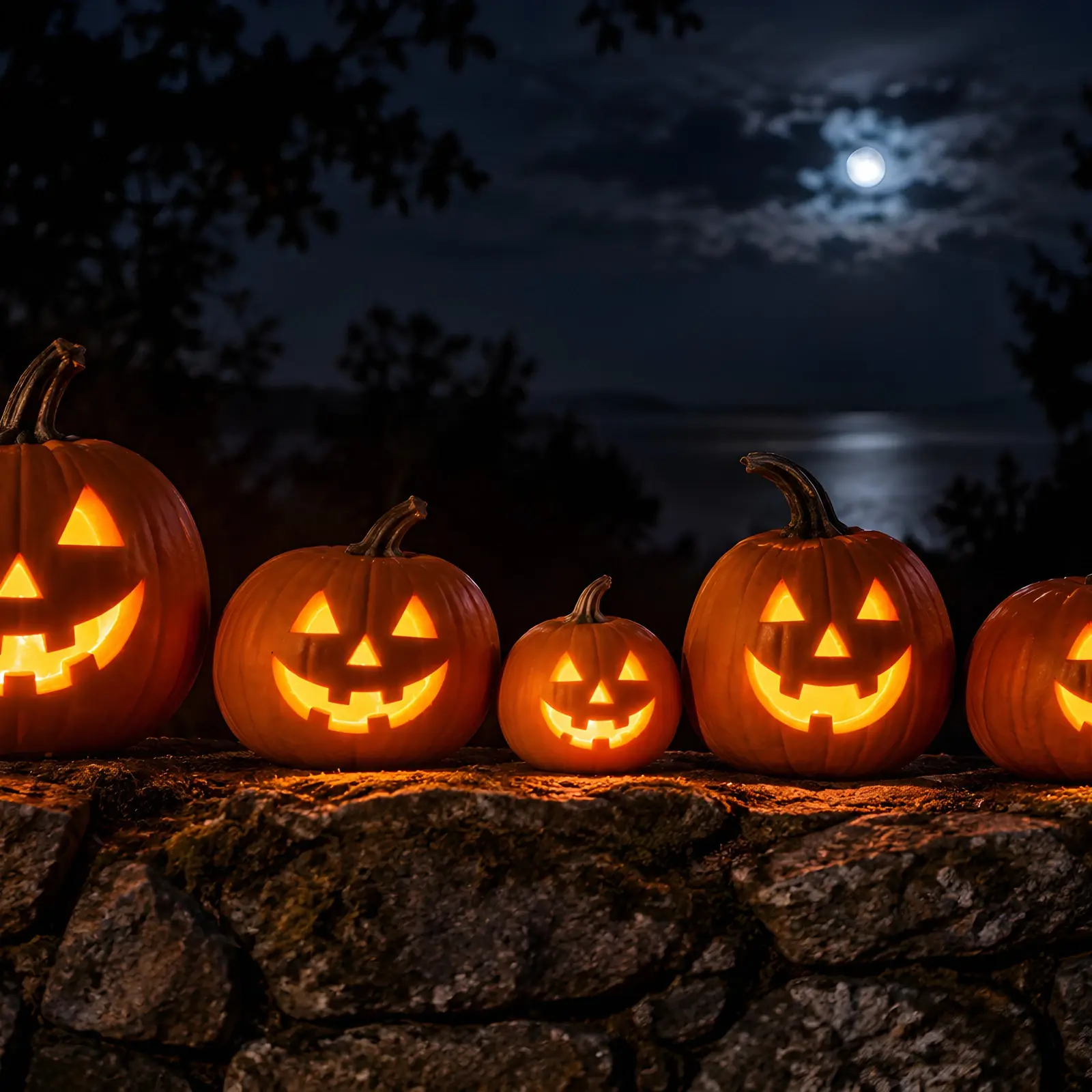 Moody Halloween Lighting Studies Stock Images - 10 Digitally Created High-Res JPG Photos, preview 1 of 3