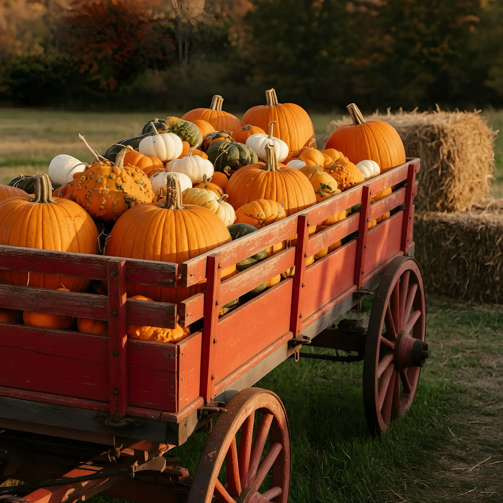 Pumpkin Patch Field Trip Day Stock Images - 8 Digitally Created High-Res JPG Photos preview