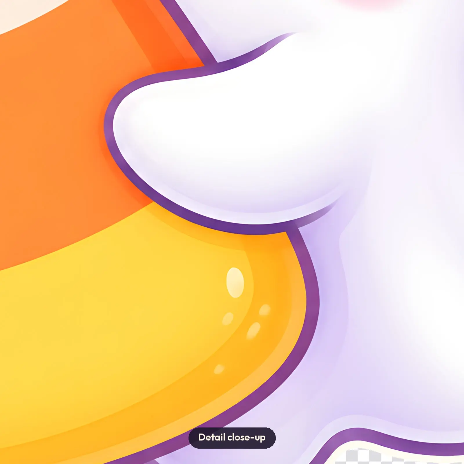 Smiling Ghost Hugging Candy Corn Shirt Design – Kawaii Halloween PNG for Kids Tees, preview 3 of 4