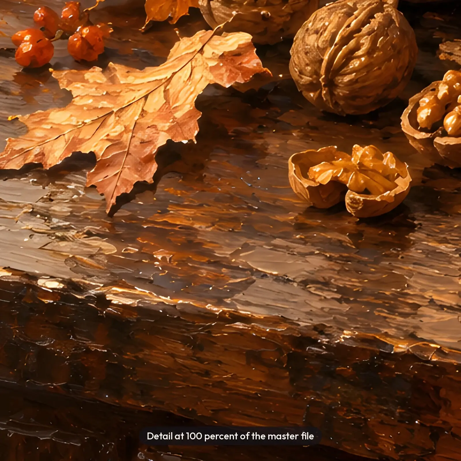 Harvest Cornucopia with Pumpkins and Pears Printable Thanksgiving Wall Art, Painterly Still Life, preview 4 of 4
