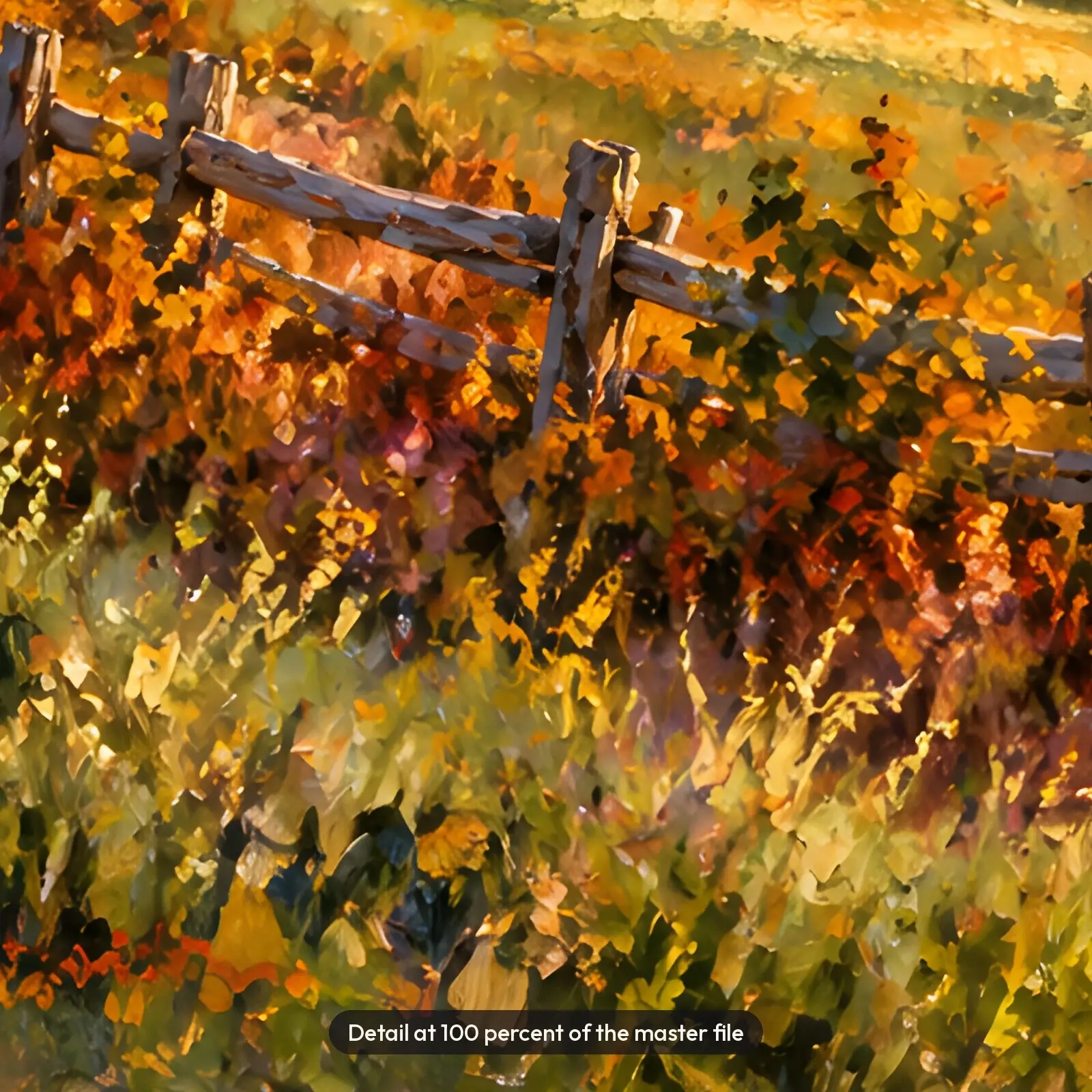 Red Barn on Misty Hills at Sunrise Landscape Printable Art, Rural Fall Painting, preview 4 of 4