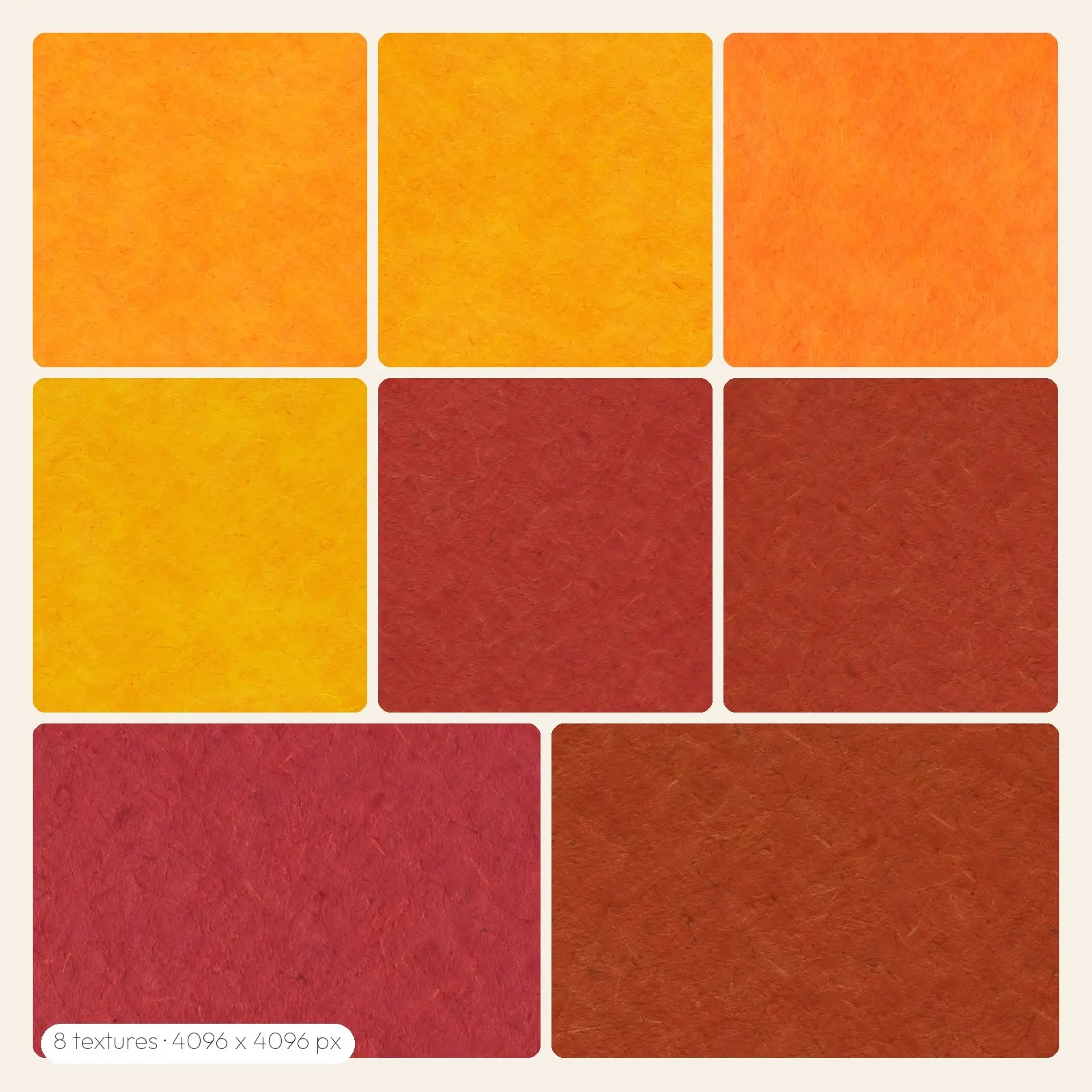 Autumn Construction Paper Textures – 8 High-Res Surface Textures, JPG PNG preview