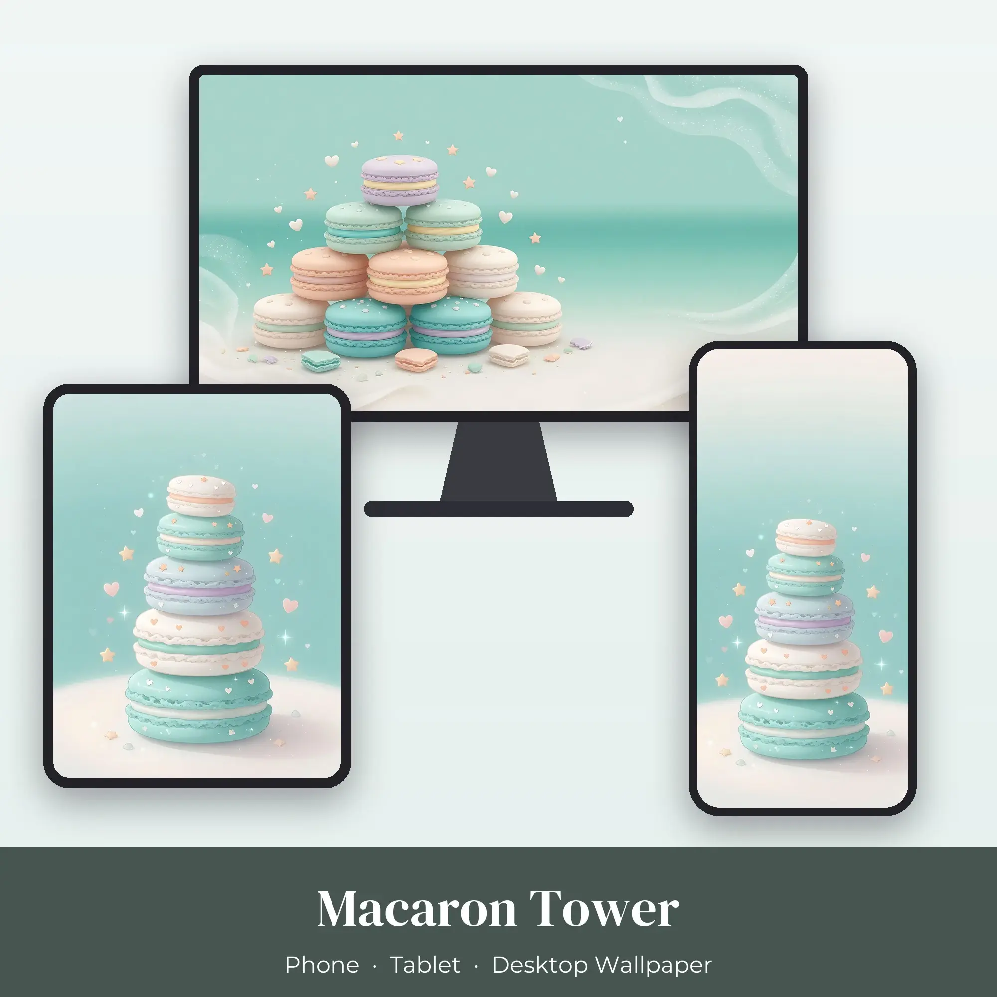 Wallpaper Pack – Macaron Tower preview