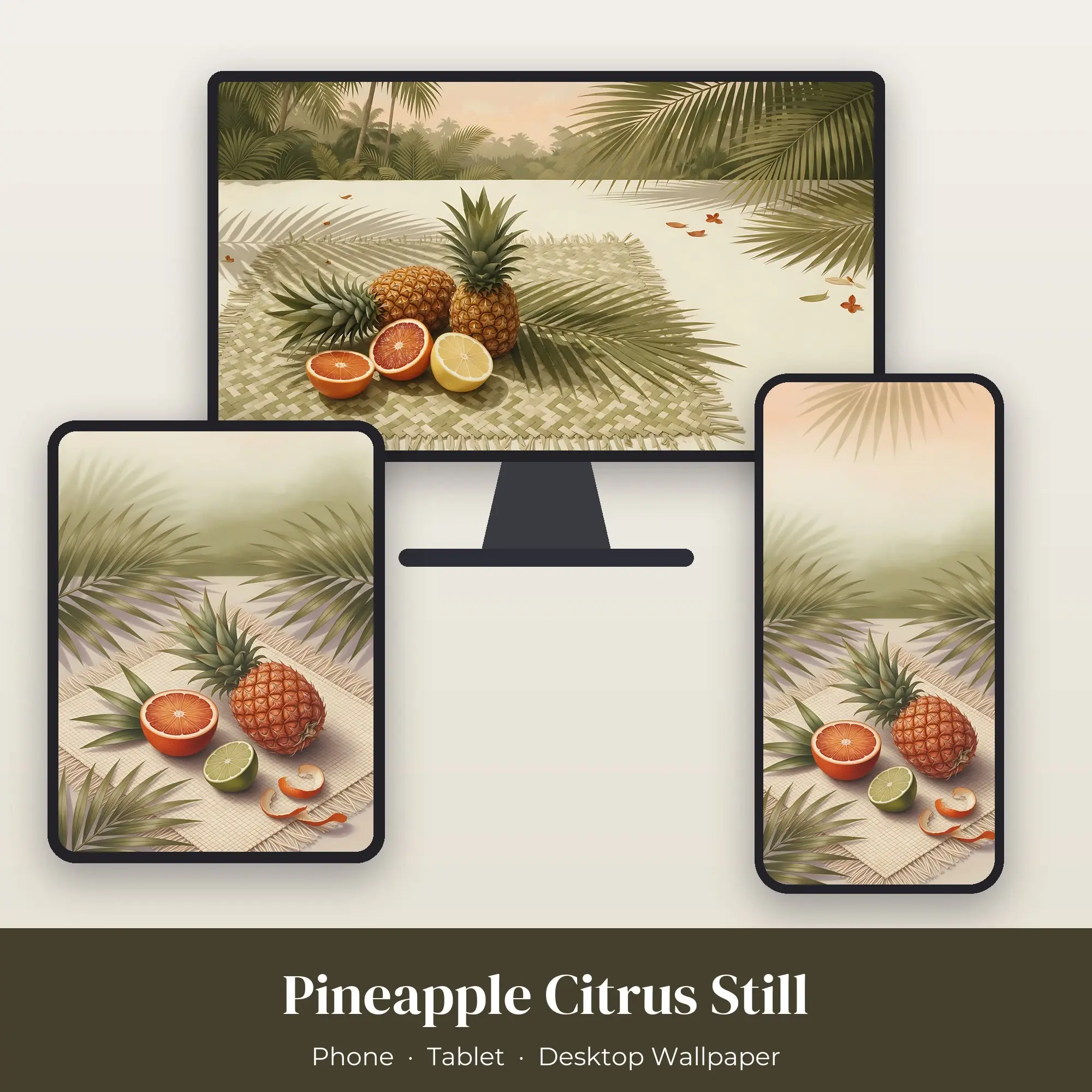 Wallpaper Pack – Pineapple Citrus Still preview