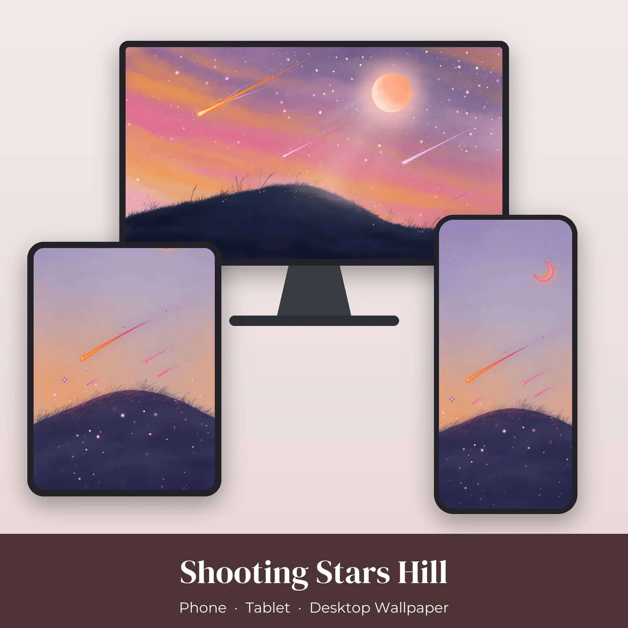 Wallpaper Pack – Shooting Stars Hill preview