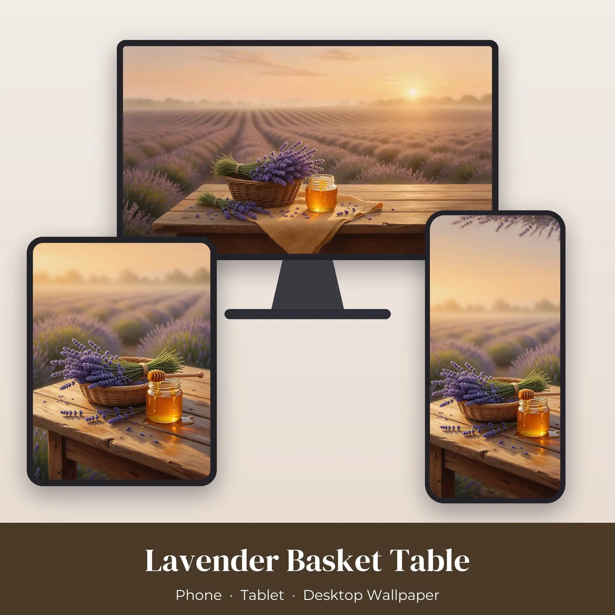 Wallpaper Pack – Lavender Basket Table preview