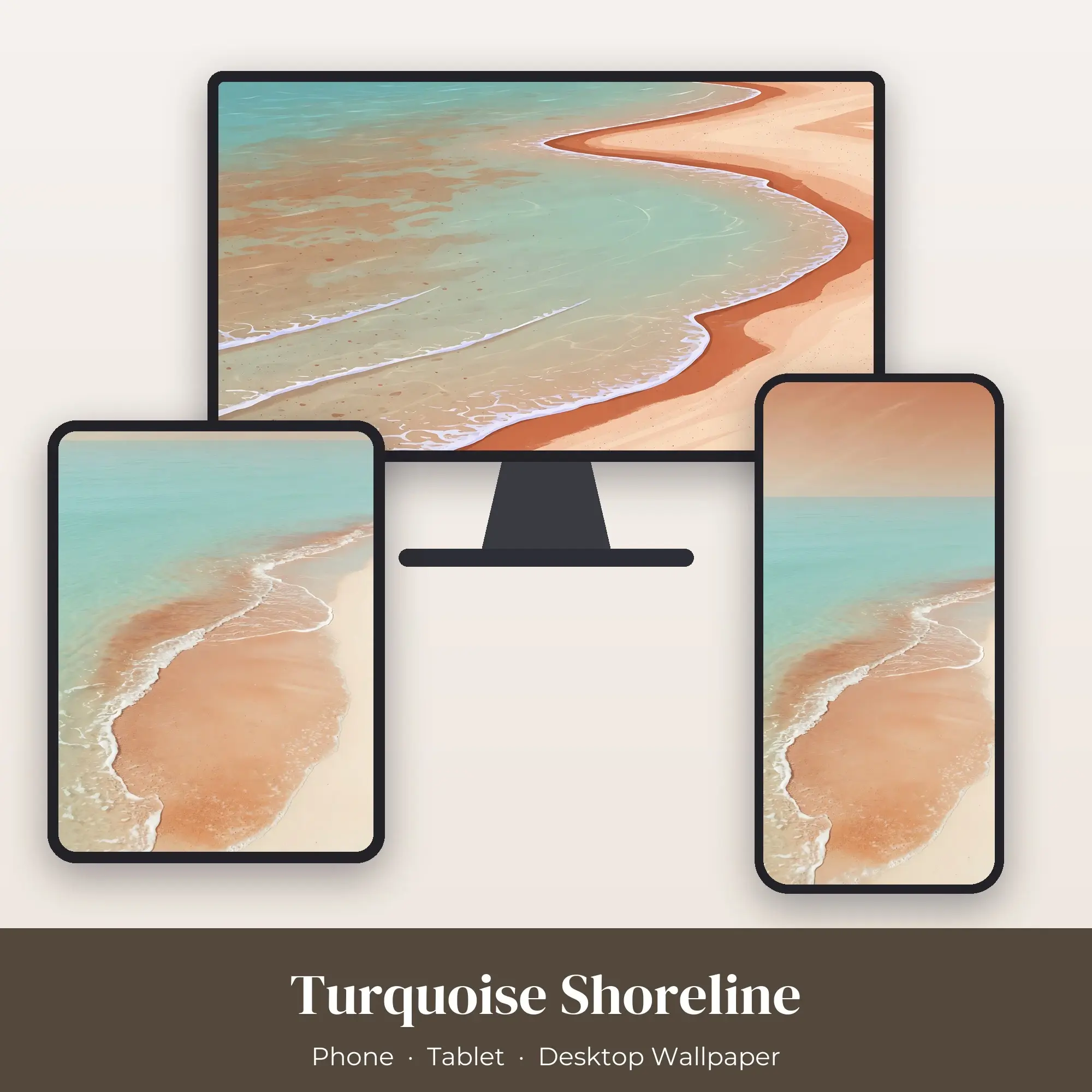 Wallpaper Pack – Turquoise Shoreline preview