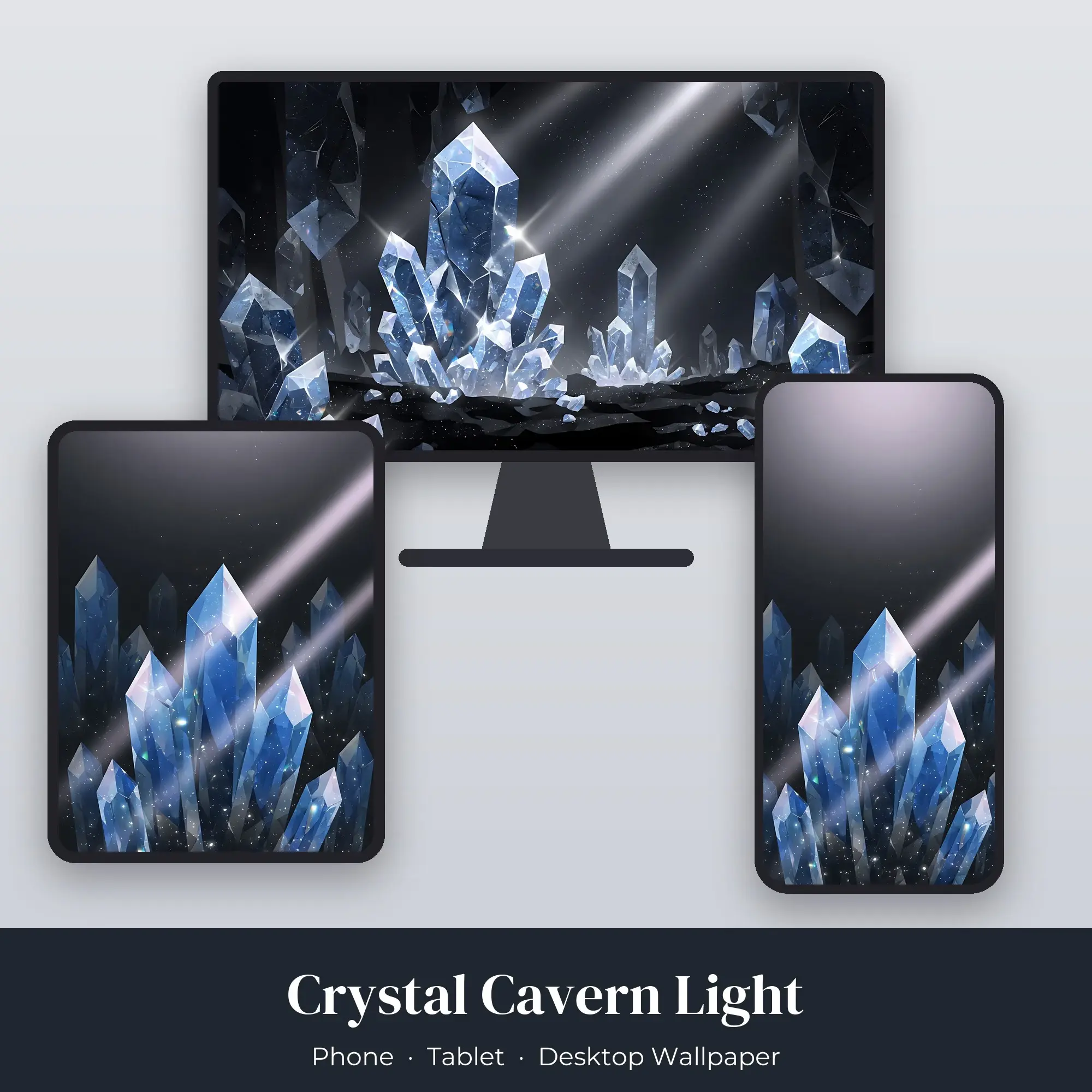 Wallpaper Pack – Crystal Cavern Light preview