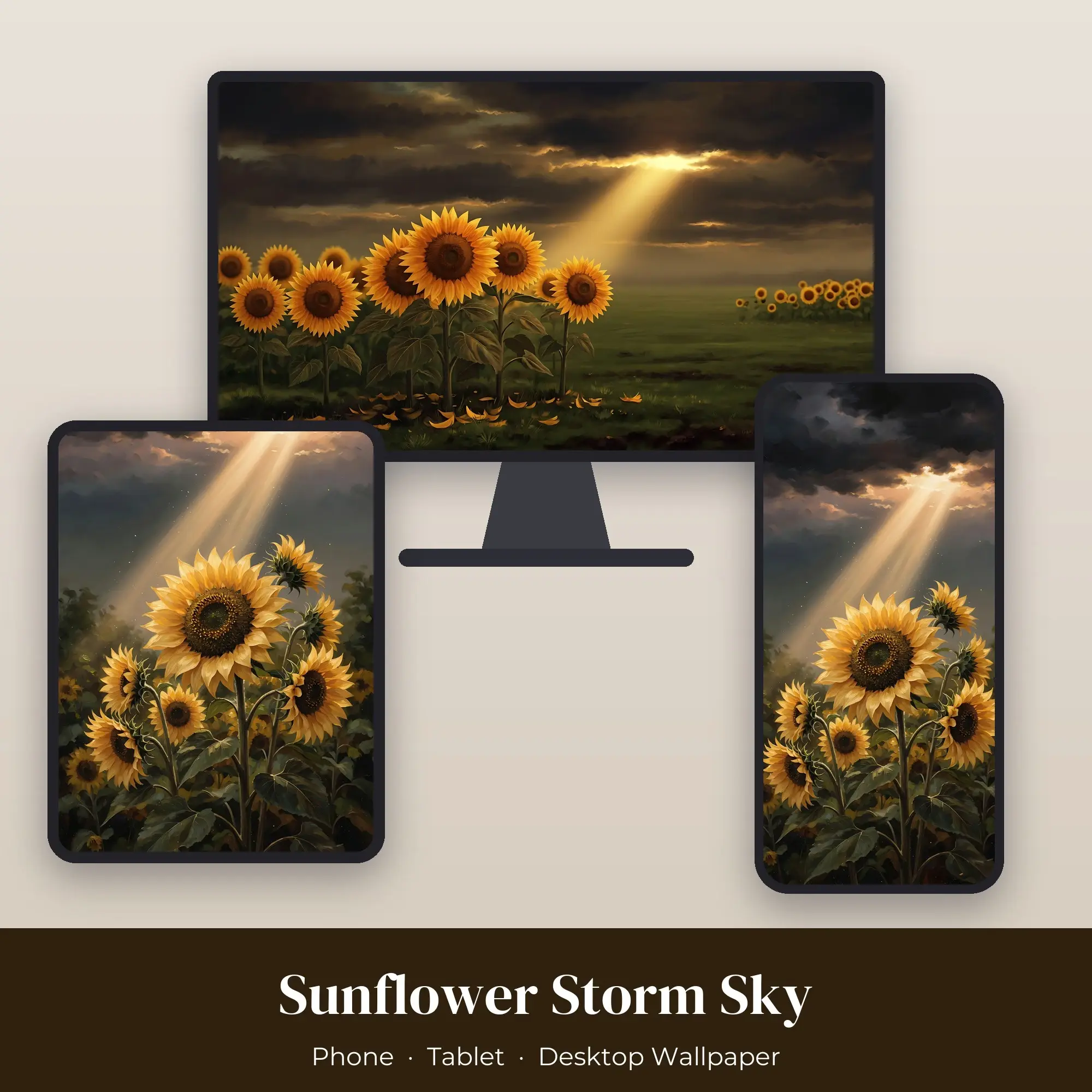Wallpaper Pack – Sunflower Storm Sky preview