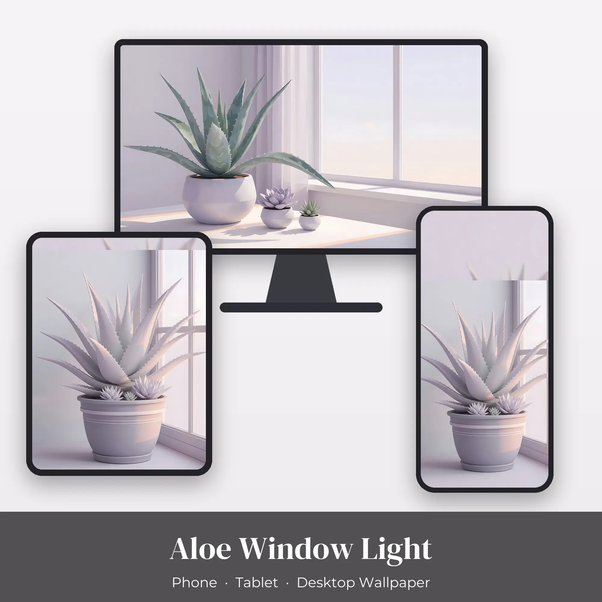 Wallpaper Pack – Aloe Window Light preview
