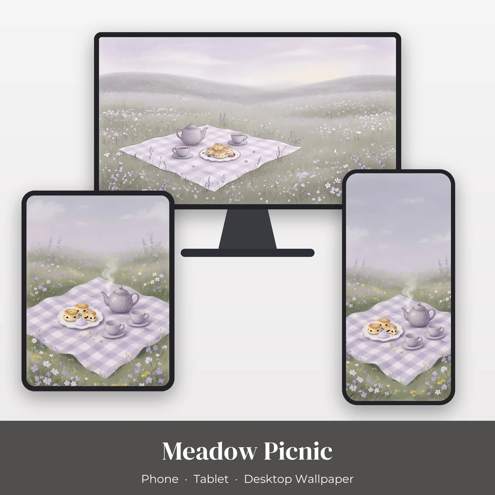 Wallpaper Pack – Meadow Picnic preview