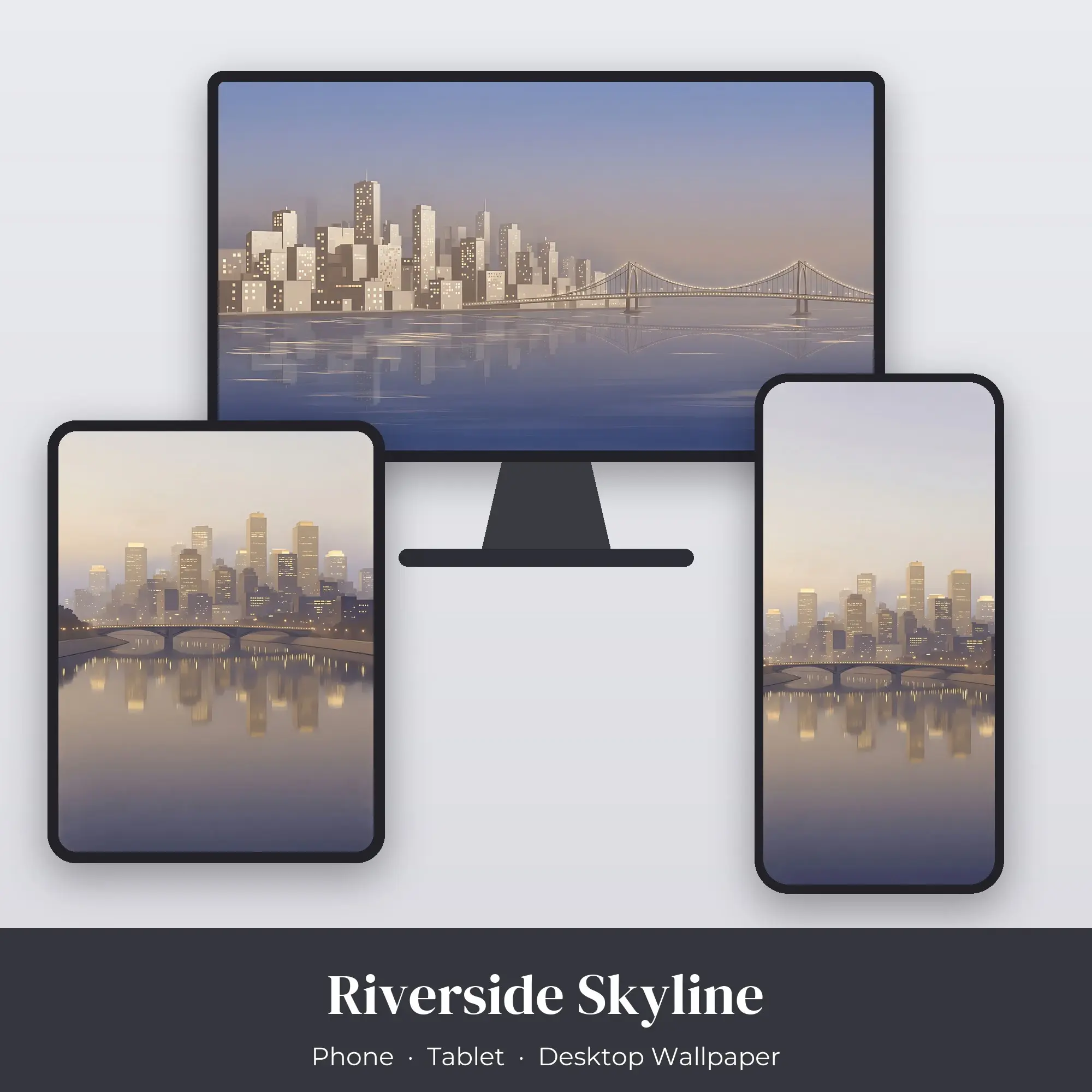 Wallpaper Pack – Riverside Skyline preview