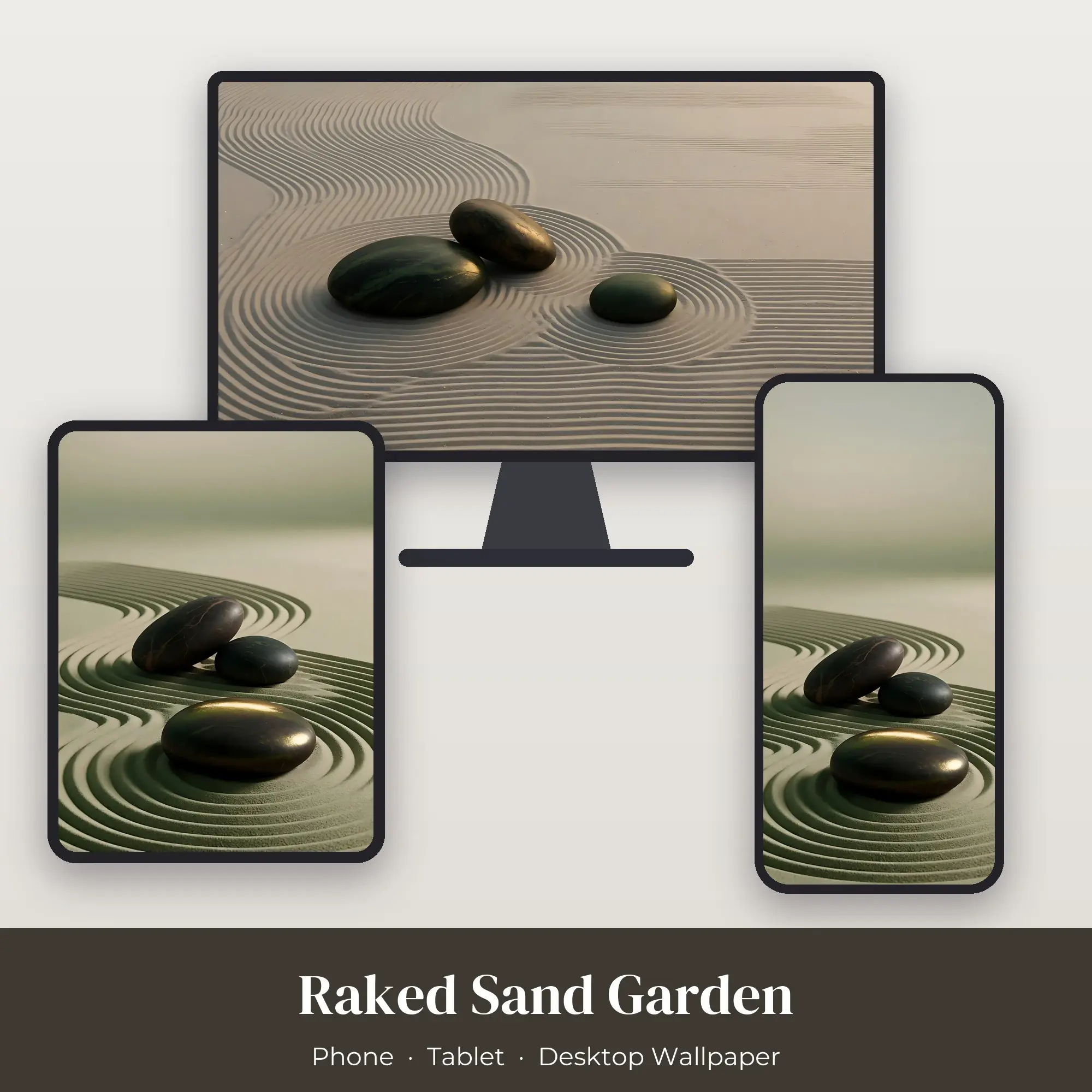 Wallpaper Pack – Raked Sand Garden preview