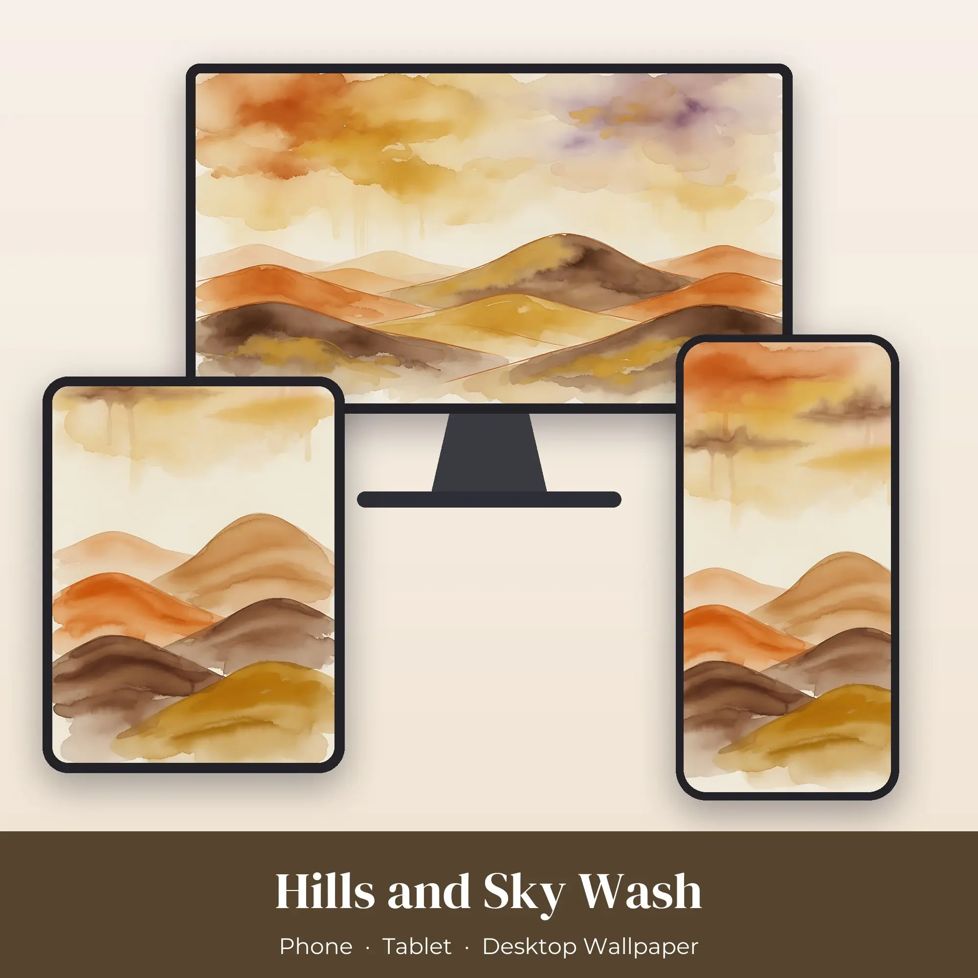 Wallpaper Pack – Hills and Sky Wash preview