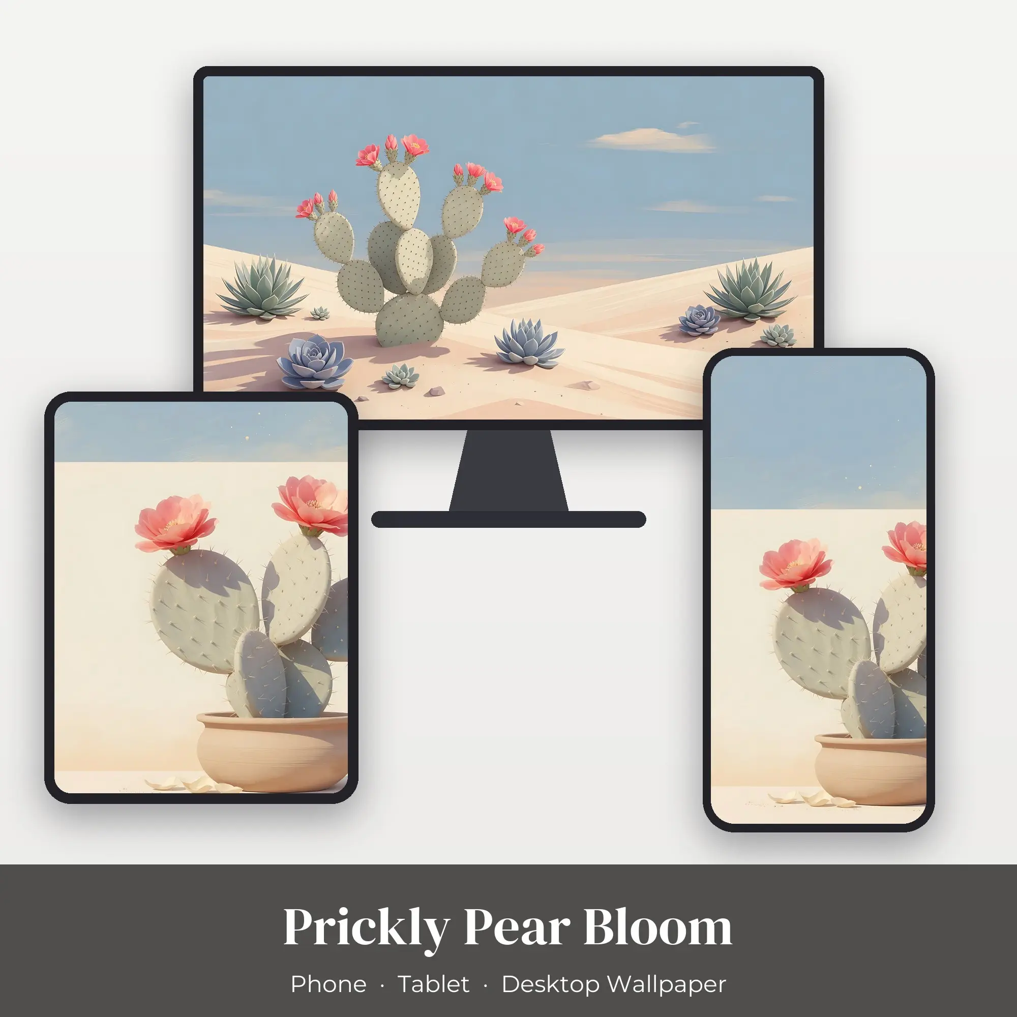 Wallpaper Pack – Prickly Pear Bloom preview