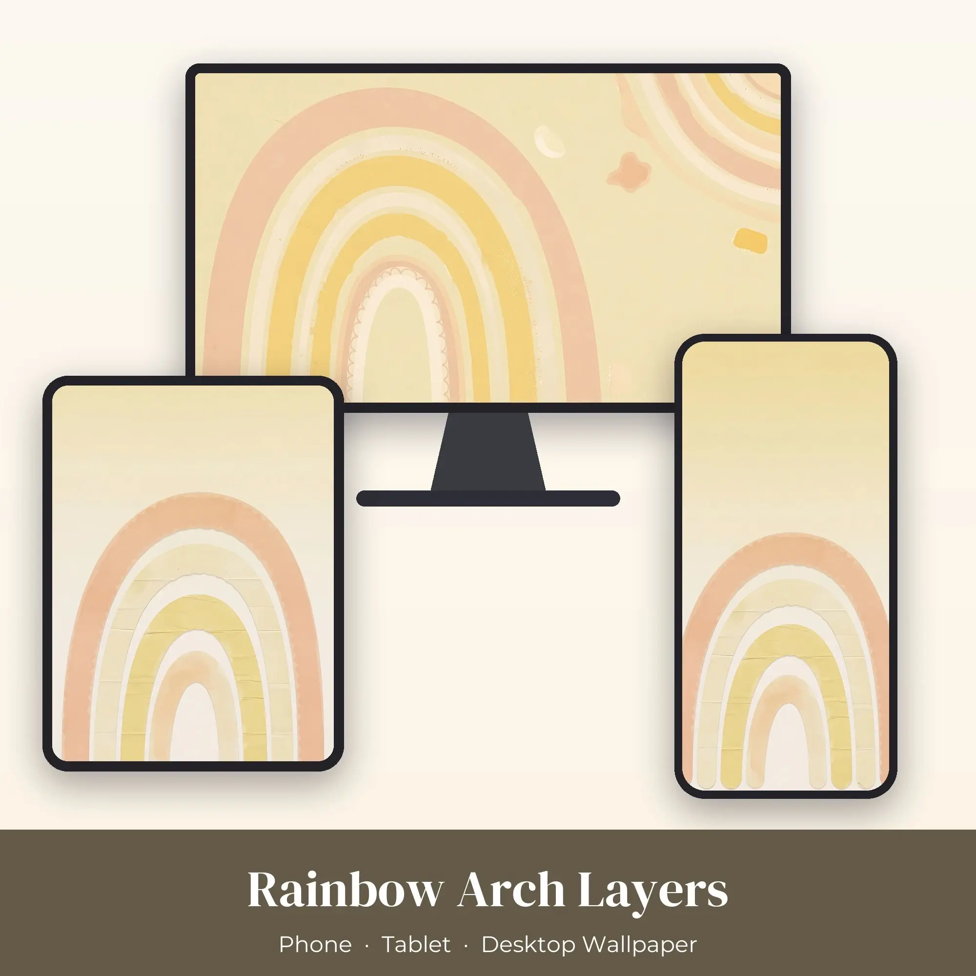 Wallpaper Pack – Rainbow Arch Layers preview
