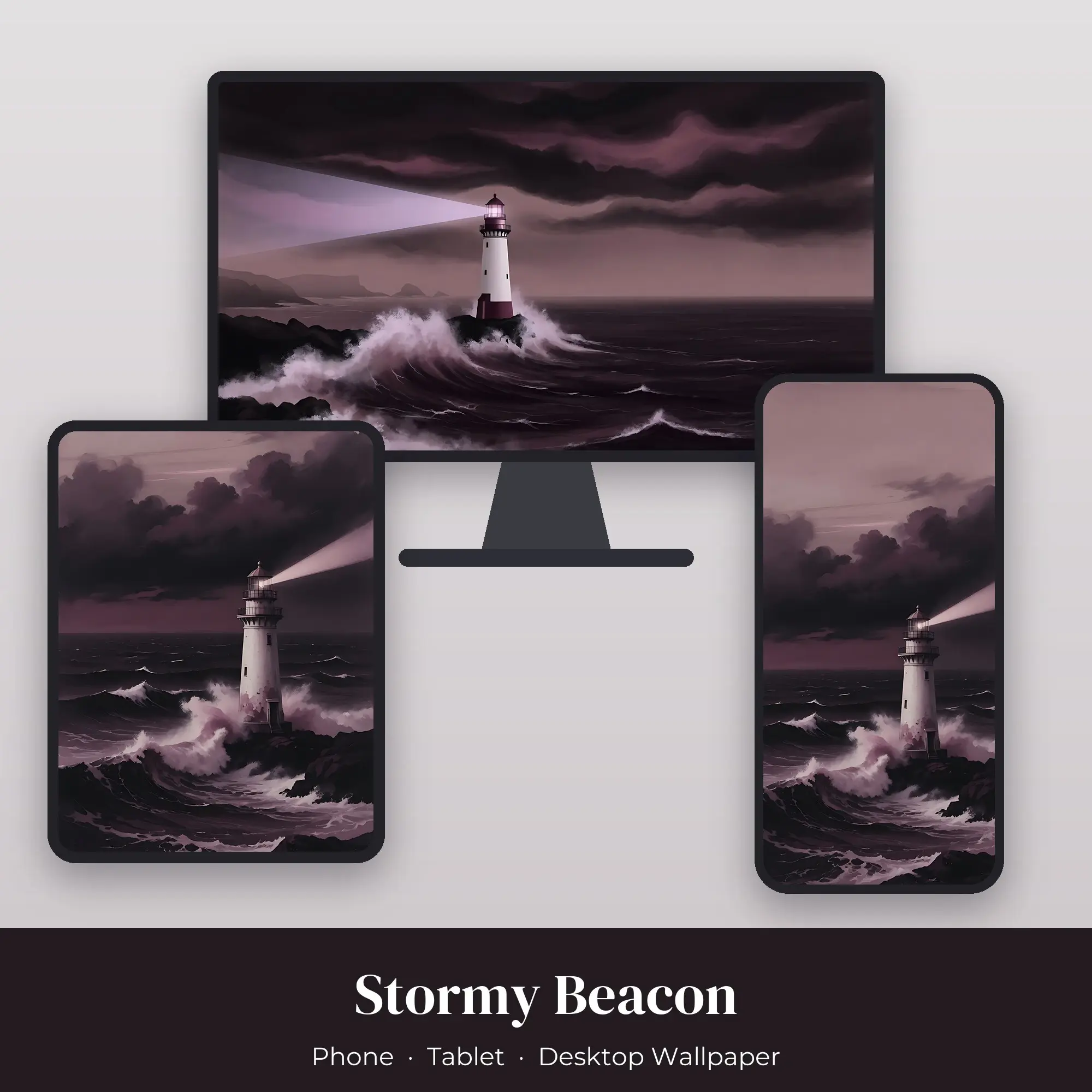 Wallpaper Pack – Stormy Beacon preview