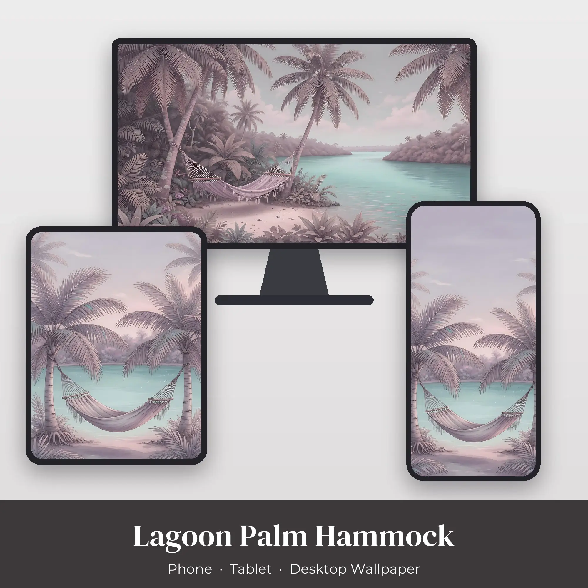 Wallpaper Pack – Lagoon Palm Hammock preview