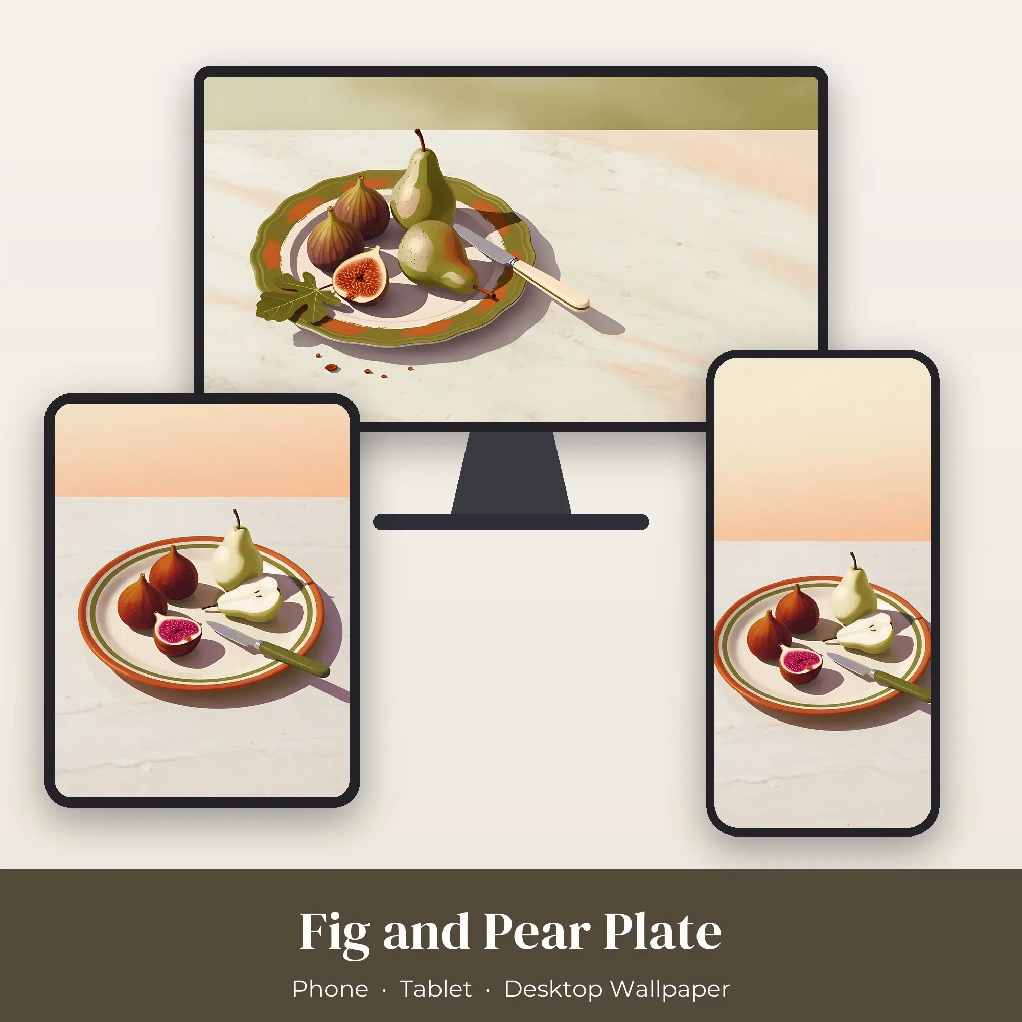 Wallpaper Pack – Fig and Pear Plate preview
