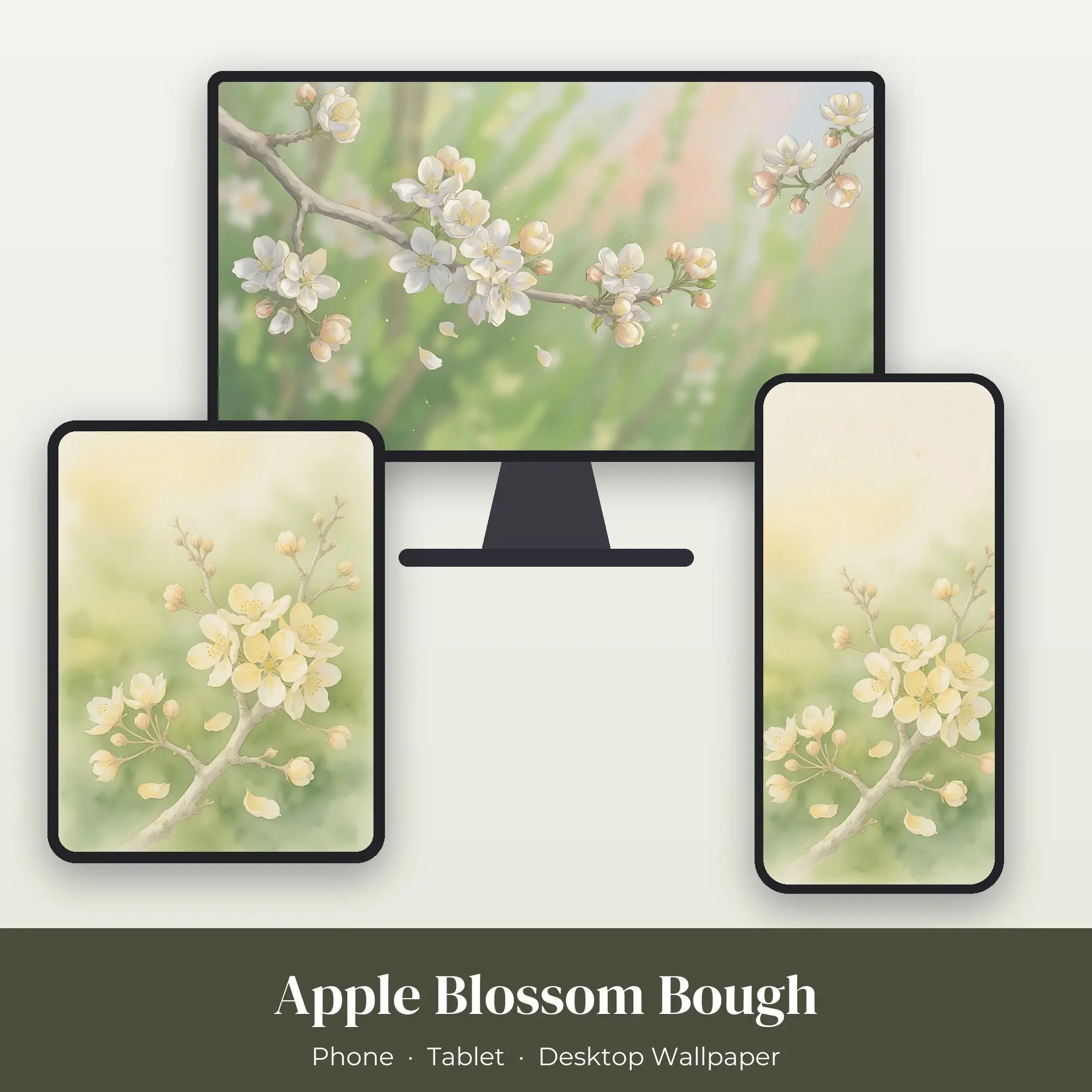 Wallpaper Pack – Apple Blossom Bough preview
