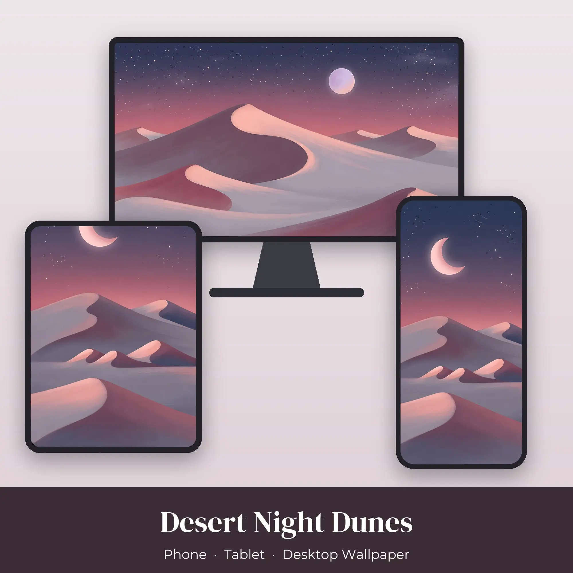 Wallpaper Pack – Desert Night Dunes preview