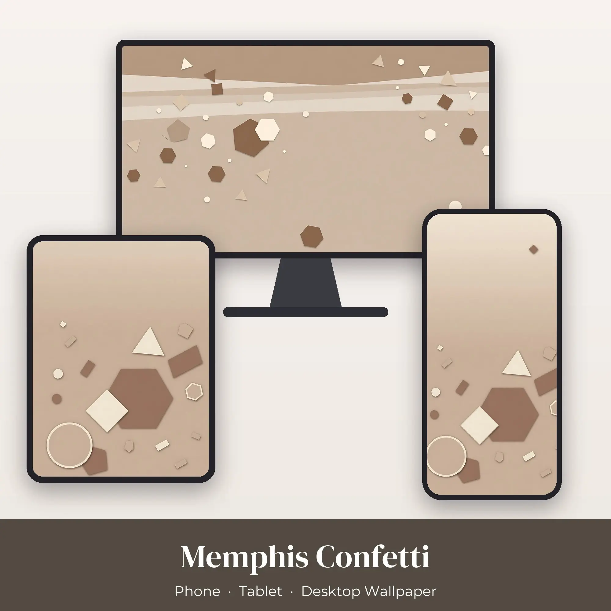 Wallpaper Pack – Memphis Confetti preview