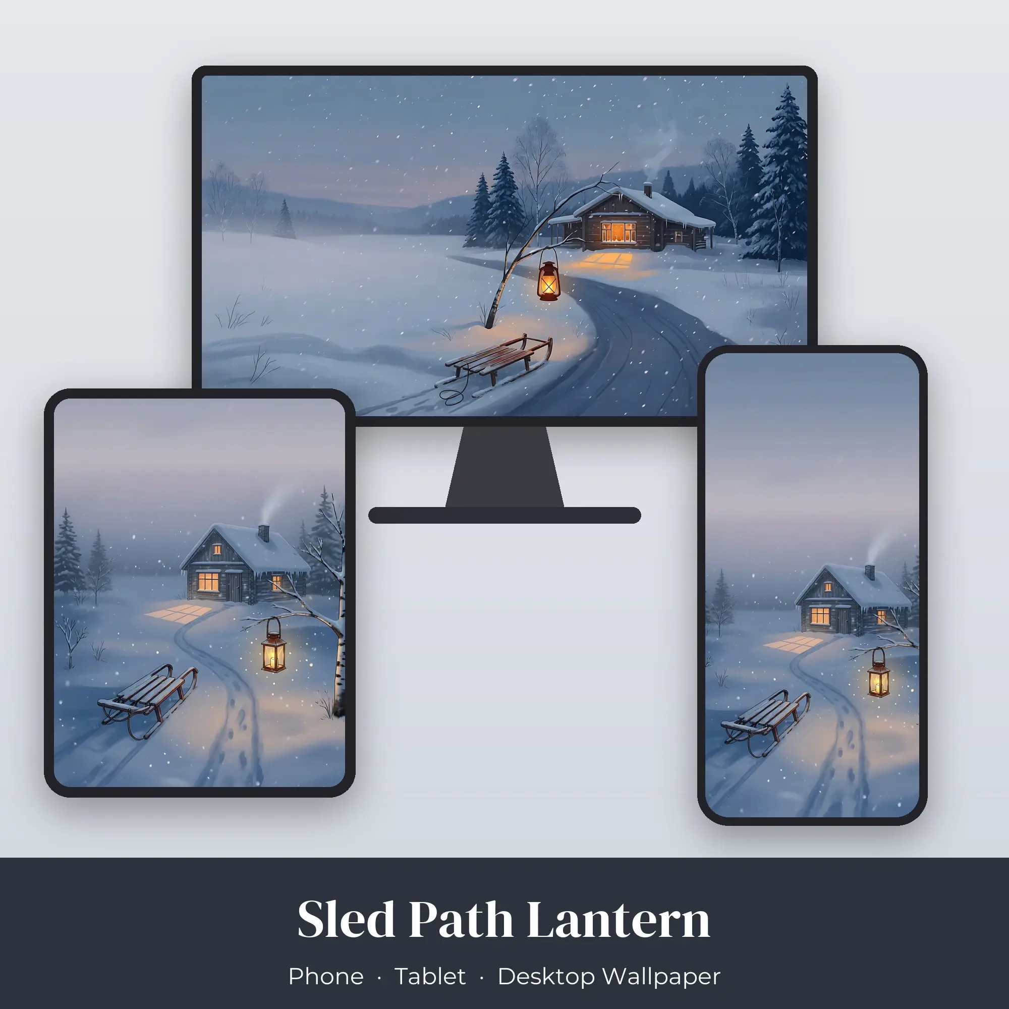 Wallpaper Pack – Sled Path Lantern preview