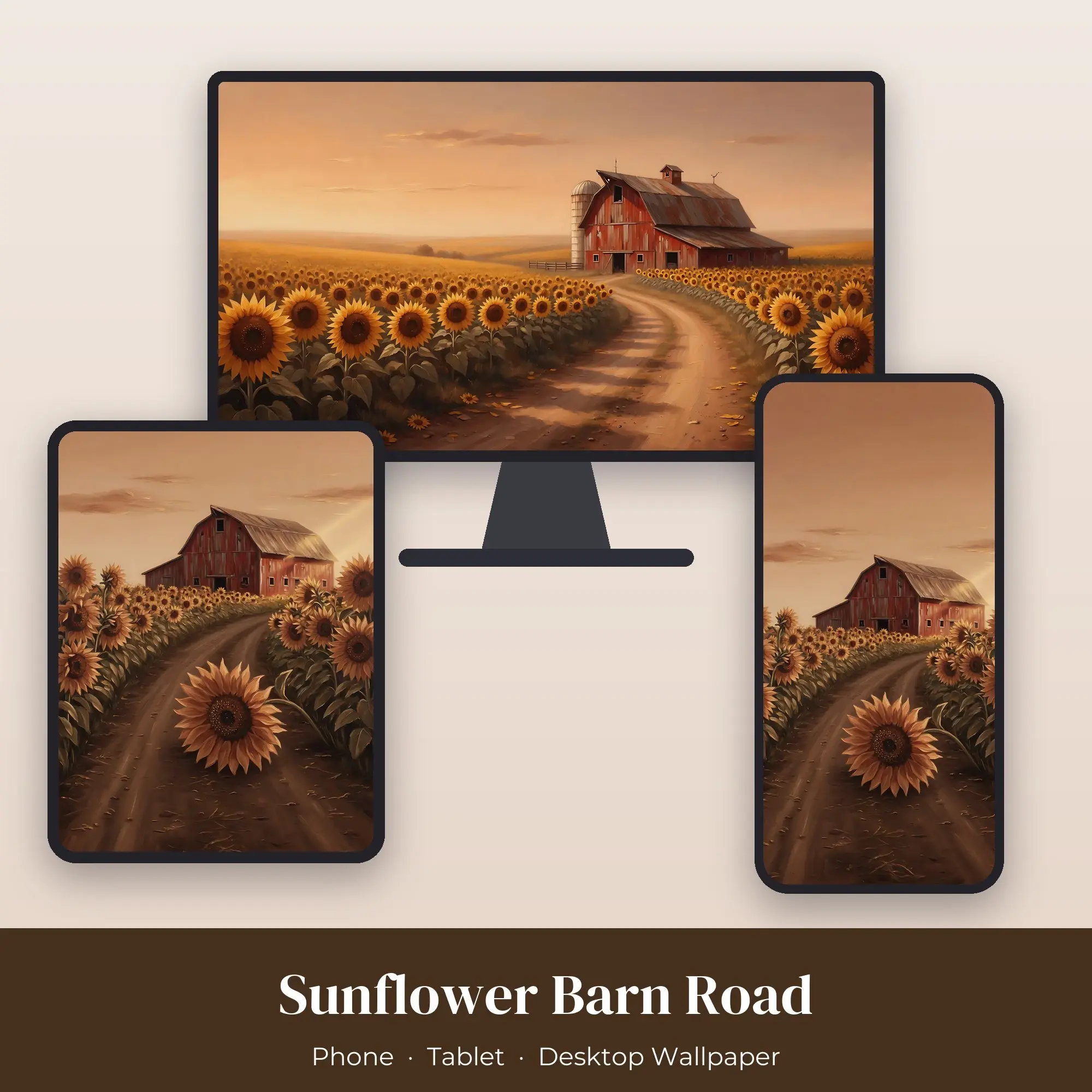 Wallpaper Pack – Sunflower Barn Road preview