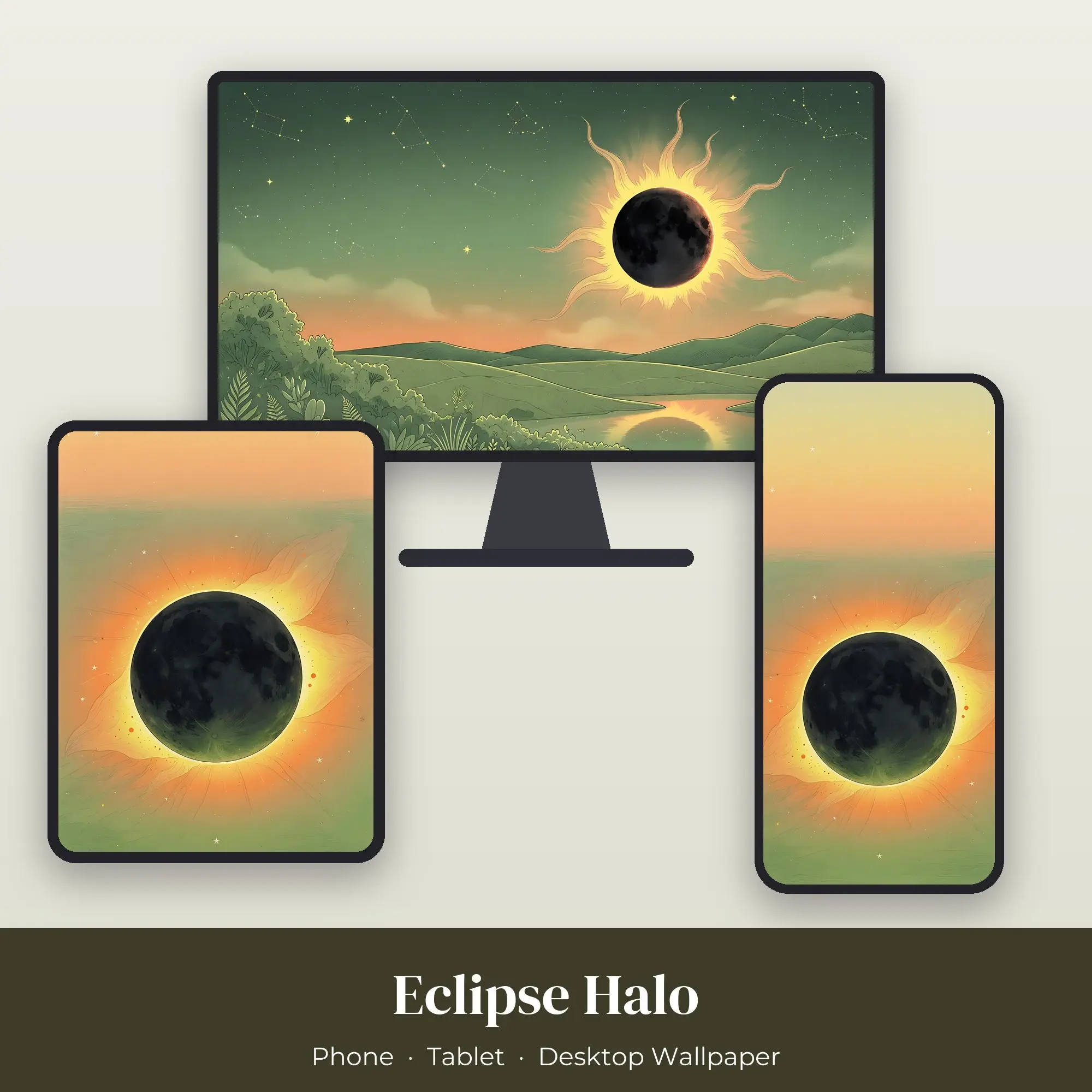Wallpaper Pack – Eclipse Halo preview