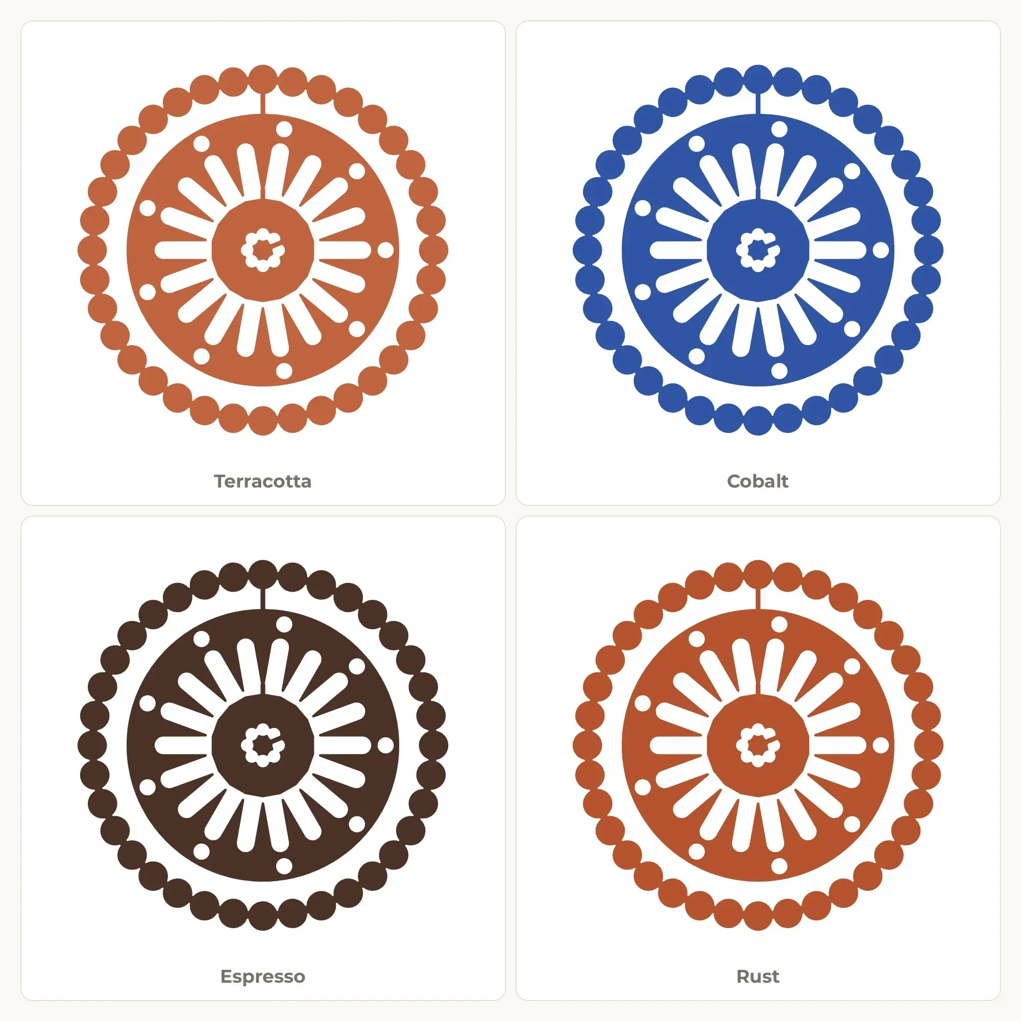 Scalloped Arched Mandala SVG - 18-Fold Cut File, preview 2 of 2