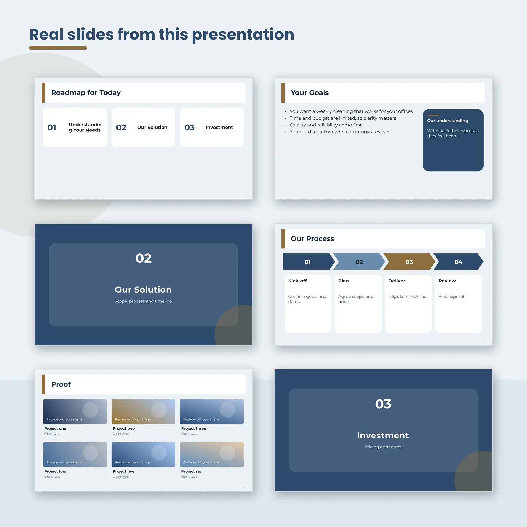 Sales Proposal Presentation, Cleaning Services (PPTX), preview 2 of 2